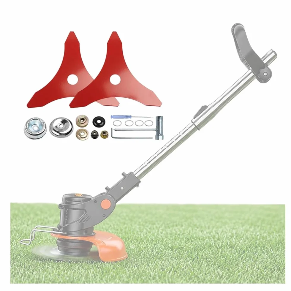 2 Discos Desbrozadora 3 Dientes para Mountfield BC 435 H,Abertura Central 25mm Corte Rápido Maleza para Cortacésped Recortadora Jardín Hogar