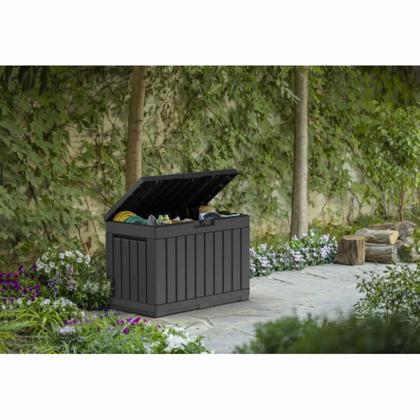 Keter Kentwood Storage Box 190L 82,3 x 45,7 x 57,7 cm Grafito