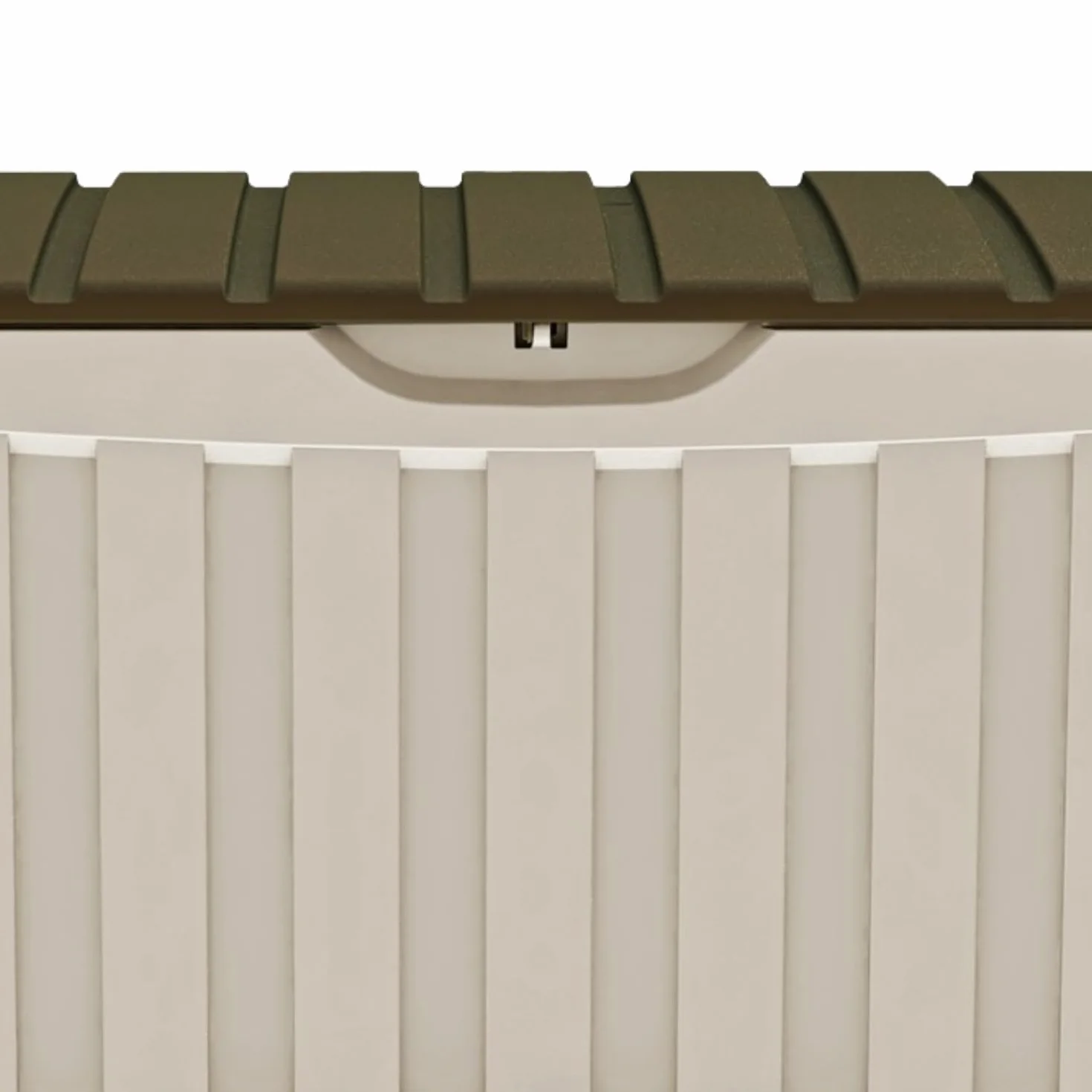 THINIA HOME Baúl Exterior Resina 340 Litros 118x53x57cm Impermeable Jardín