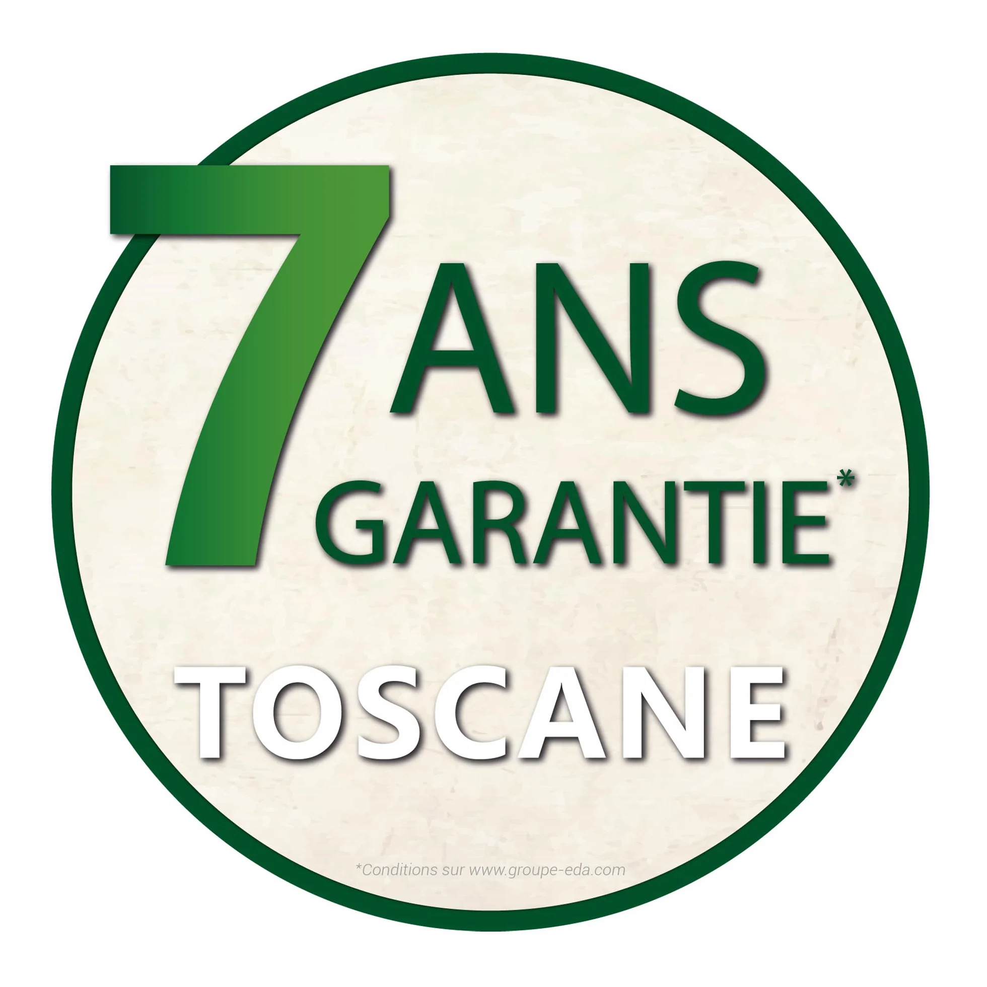 EDA – Maceta Redonda Toscana Ø 60 cm – Volumen 76 L – Ø 59 x 47 cm – Verde Laurel