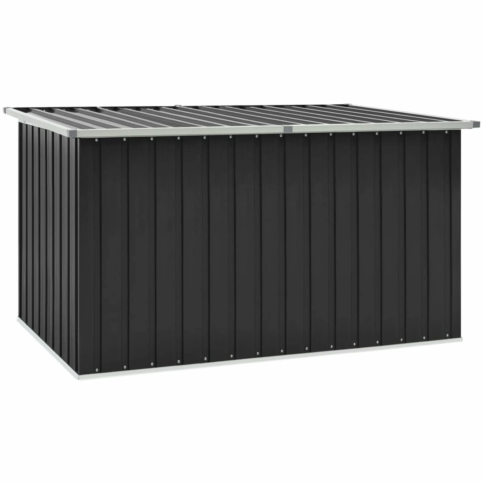 Gecheer Baúl de Jardín Antracita 171x99x93 cm Caja de Almacenamiento Exterior