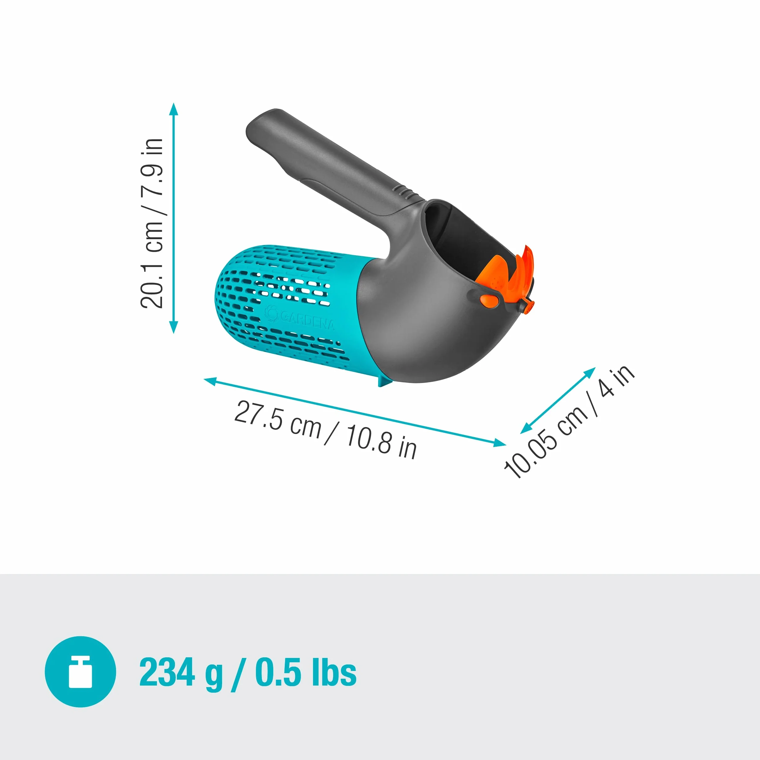 Gardena Combisystem Recolector de Fruta 17400-20 con Cesto Incorporado