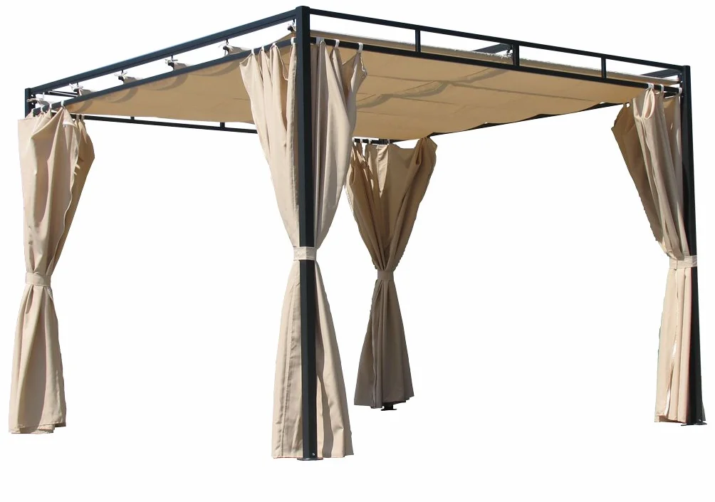 Quick-Star Techo de Repuesto para Tejado Plano Pergola Firenze 3 x 3 m Arena