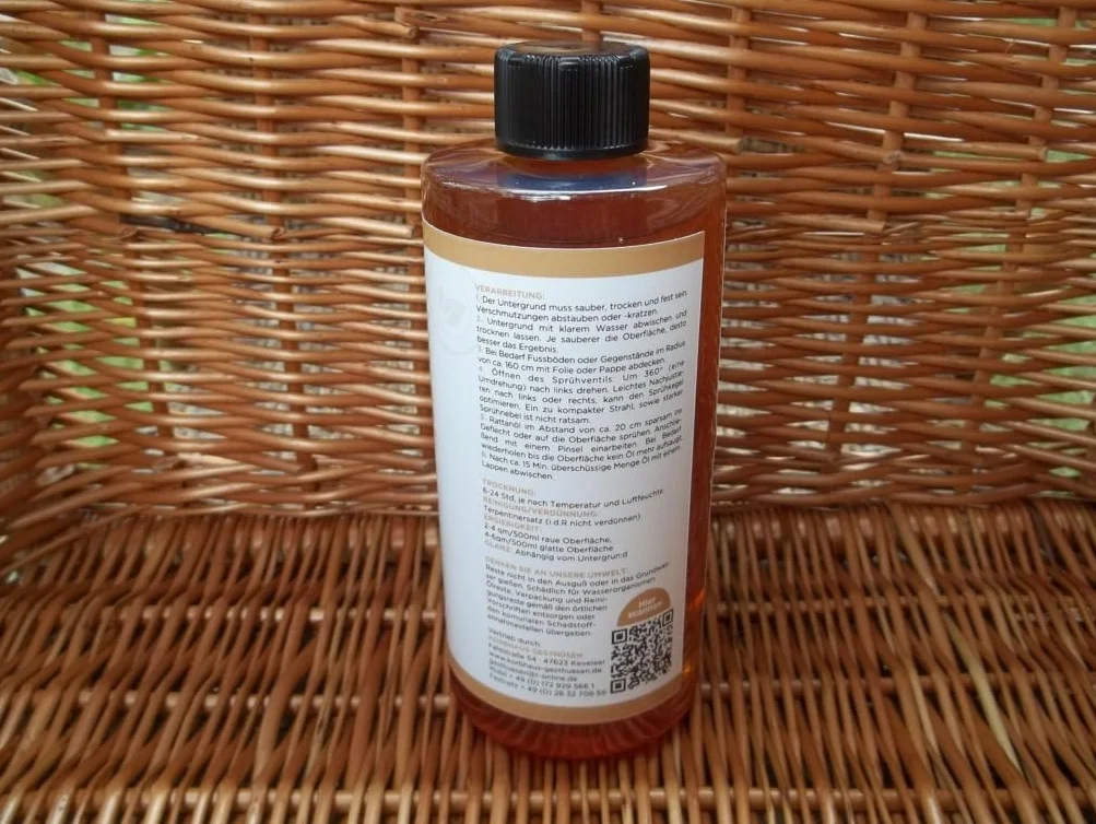 Aceite de ratán para cuidado y conservación
