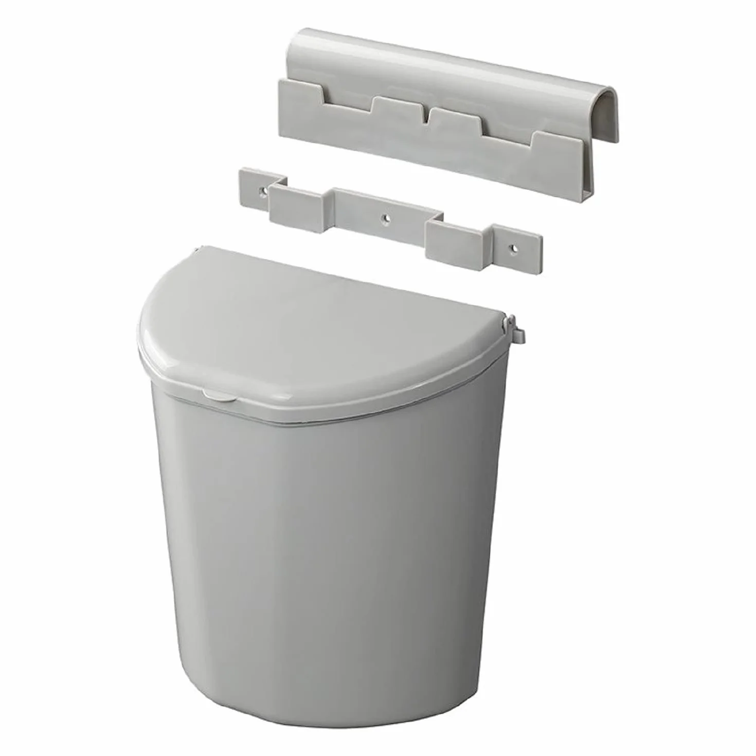 ProPlus Cubo de basura L con tapa para caravana