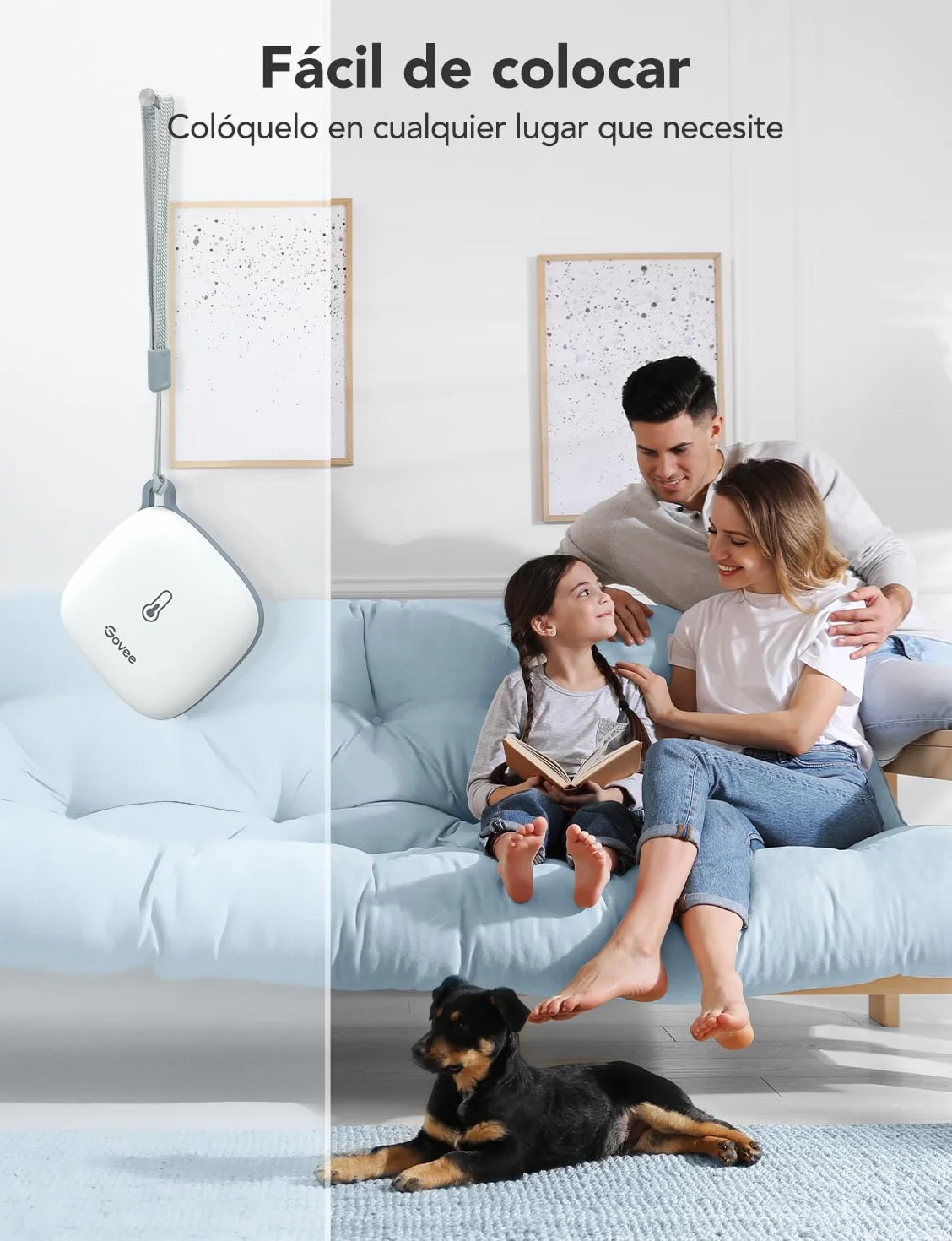 Govee Termómetro Higrómetro WiFi Inteligente con Alerta y Notificación para Hogar