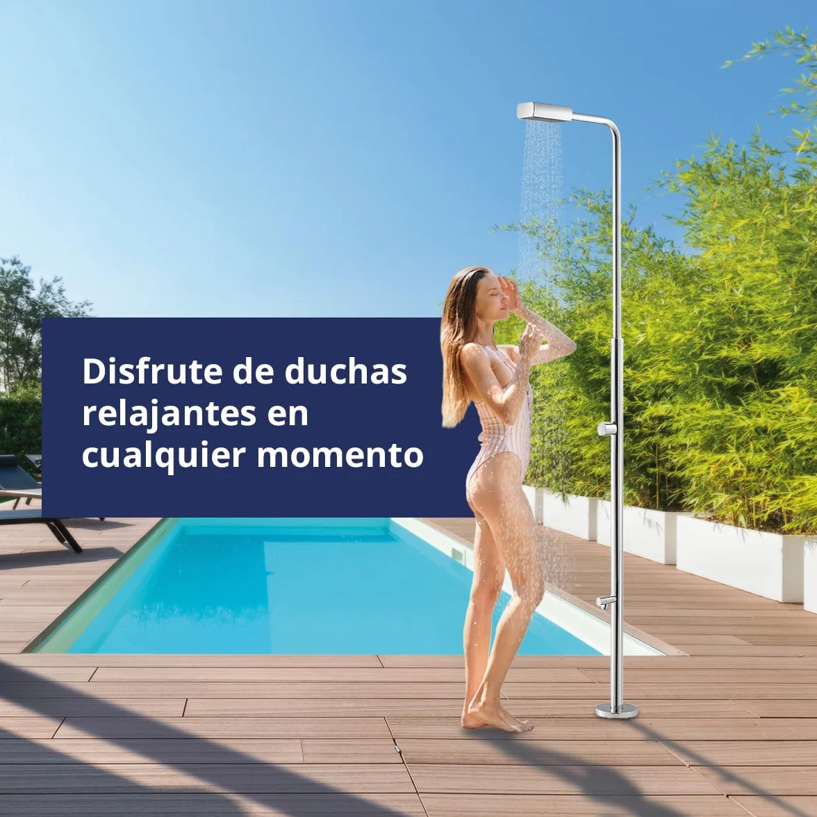 Astralpool Angel Piscina Ducha con Lavapies 52718
