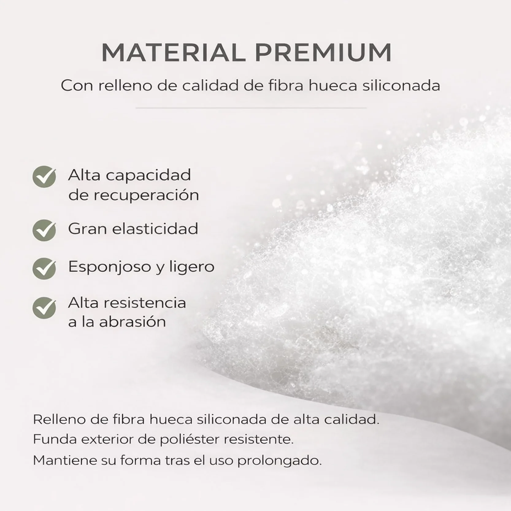 Cojines para Silla 40x40x5 cm Pack 4 con Cintas de Sujeción y Relleno Firme Beige