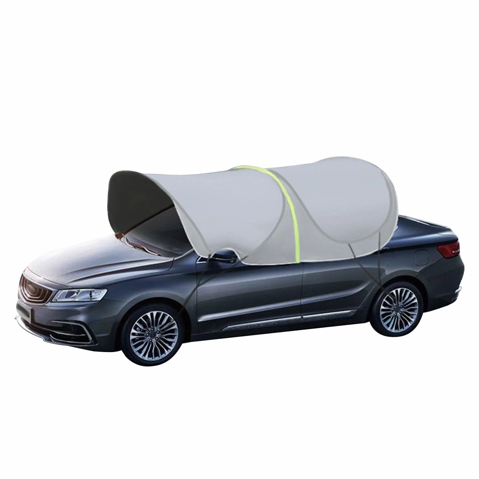Cubierta para Coche Protección Solar UV Plegable Portátil Carpa Móvil
