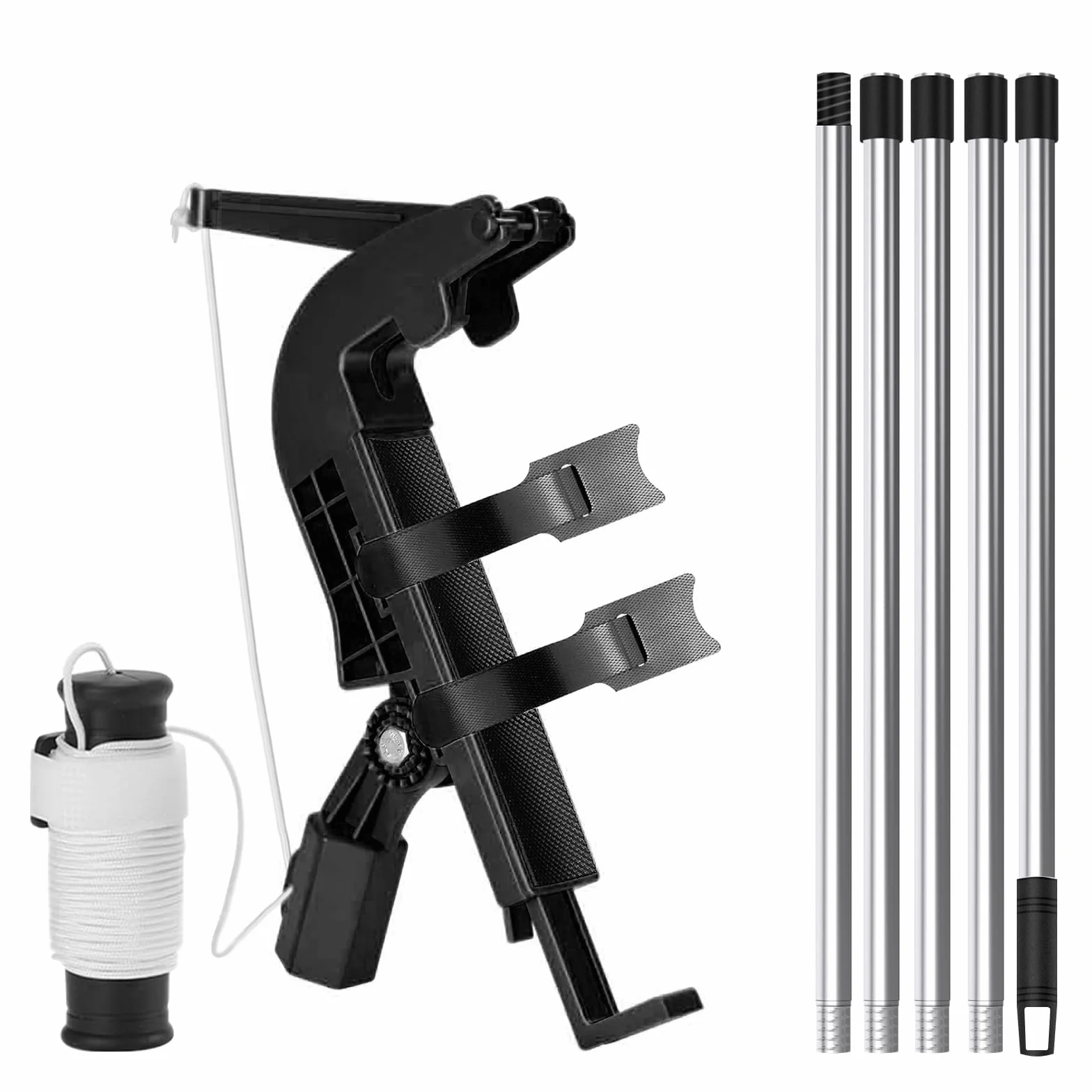 Barra Extensor De Lata De Aerosol, Adaptador Soporte Pulverizador, Extensión Mástil Telescópico 78, Limpiador Ventanas