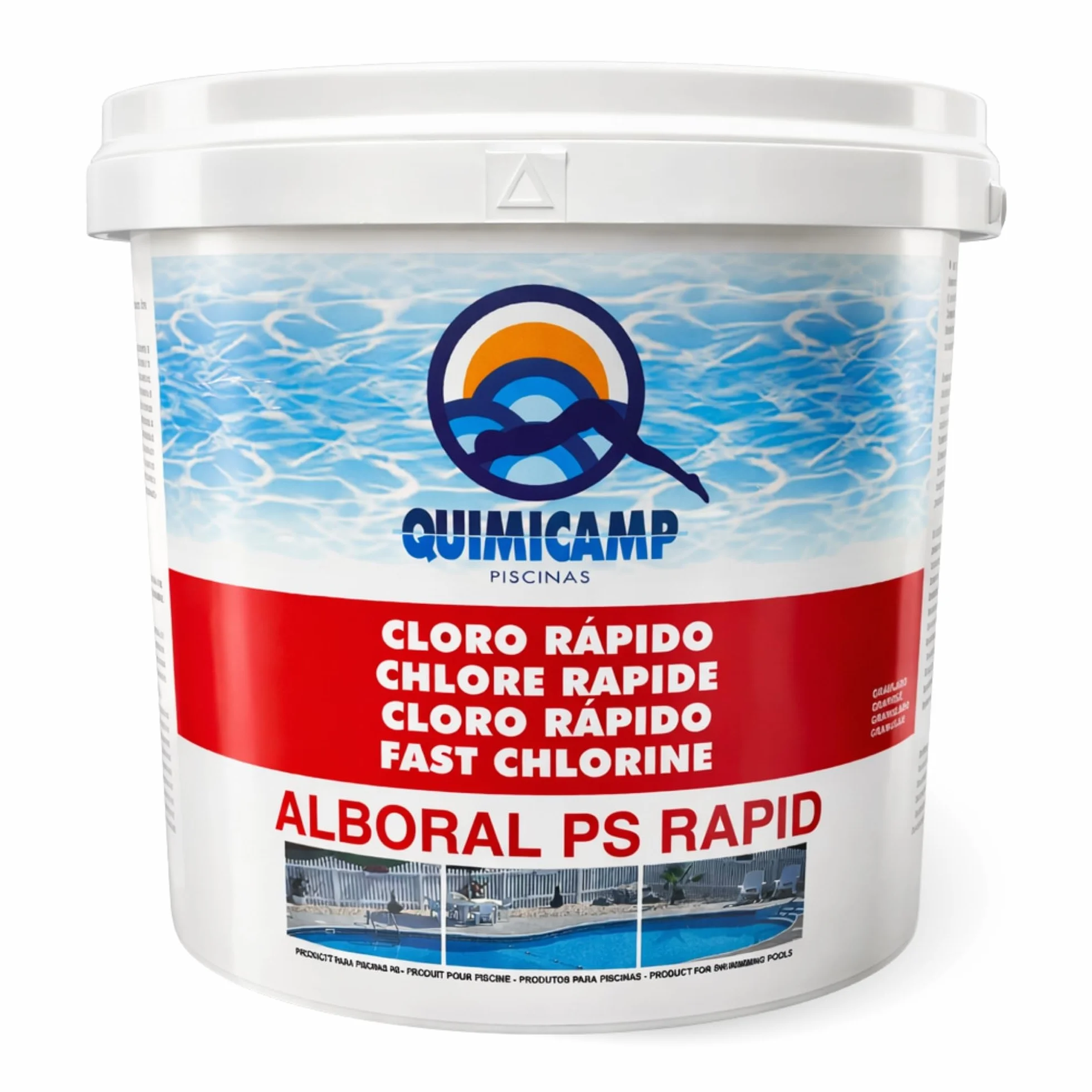 Cloro Choque Accion Rapida 5 Kg Recuperador Agua Piscina Granular