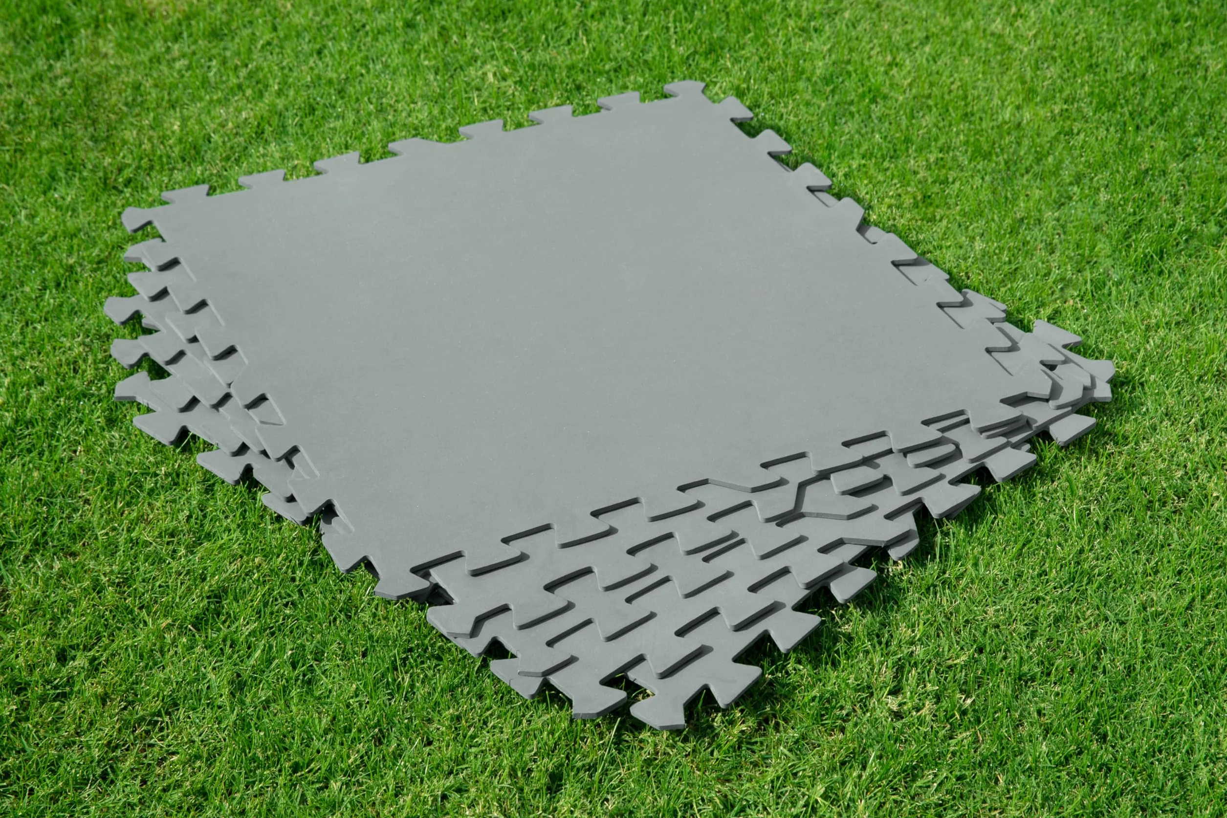 BESTWAY Protector de Suelo para Piscina SPA 9 Láminas 50x50 cm Gris