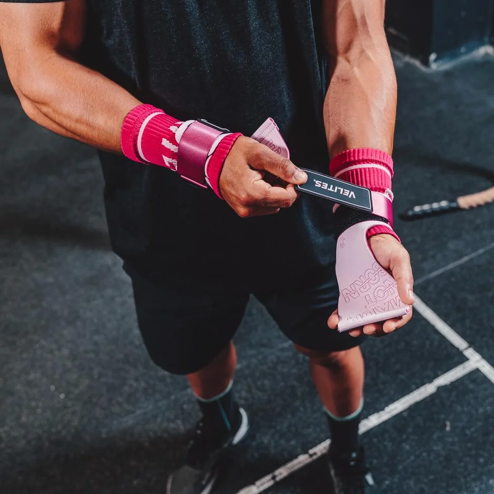 Velites Calleras Quad Pro Oficiales Crossfit® Games Magnesio Muñequeras