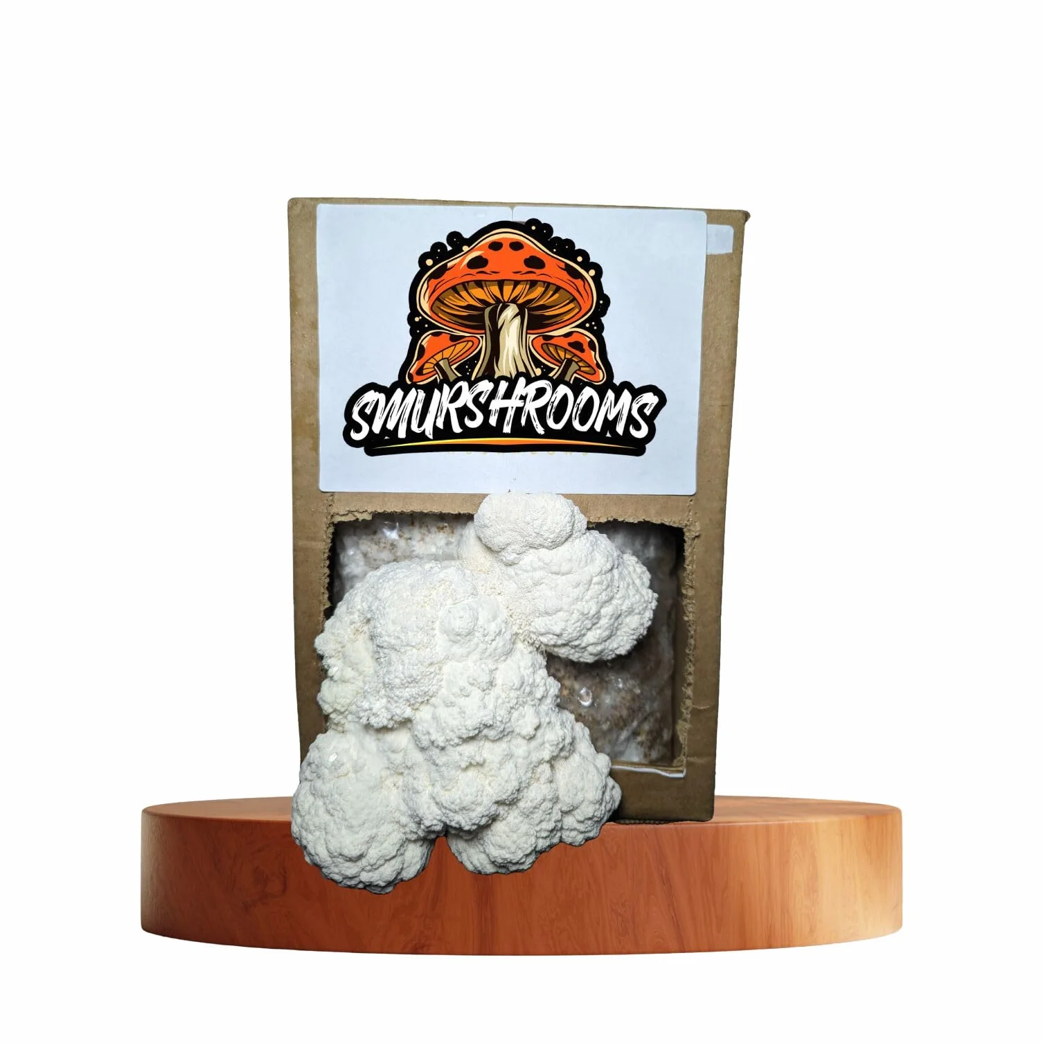 Nutrition Geeks Kit de cultivo de setas Lion's Mane Hericium erinaceus 1,8 kg