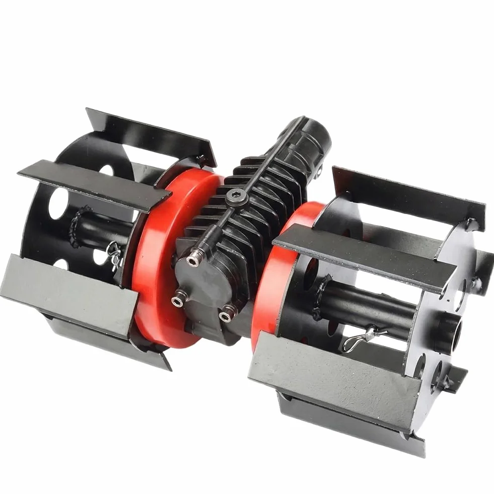 Rueda de Cortacésped de 28 Mm, Universal, para Desmalezado, para Labranza Profunda, Accesorios para Cortacésped, Cuchilla Recta, Cuchilla de Corte, Rueda de Aflojamiento.