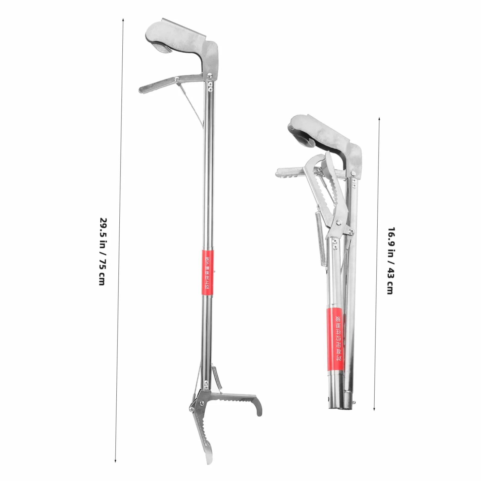Alipis Pinza Multiusos Inoxidable para Cangrejos y Eels Herramienta de Pesca