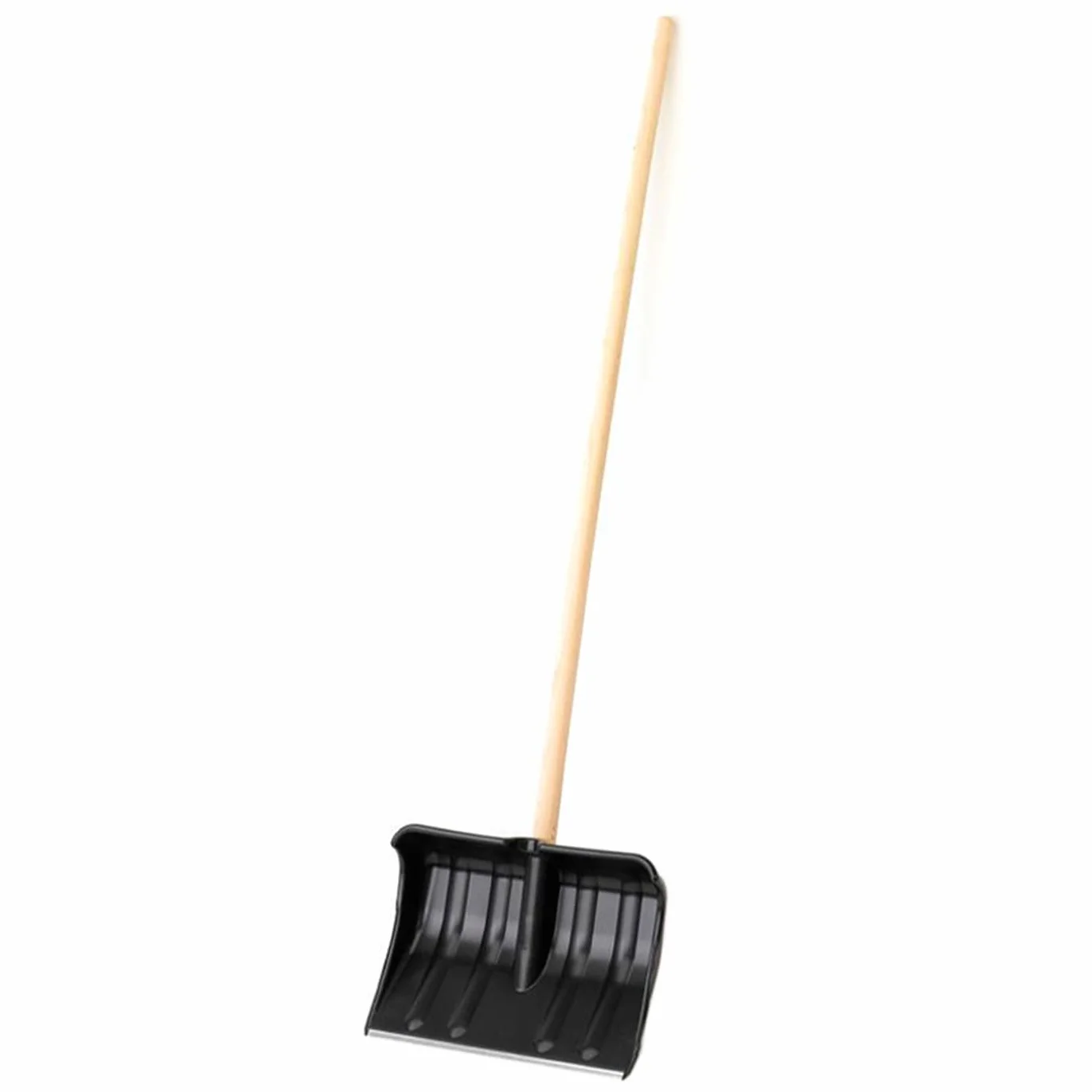 Acan Tradineur Pala quitanieves Mango Madera 140 cm Negro 163 x 43 cm