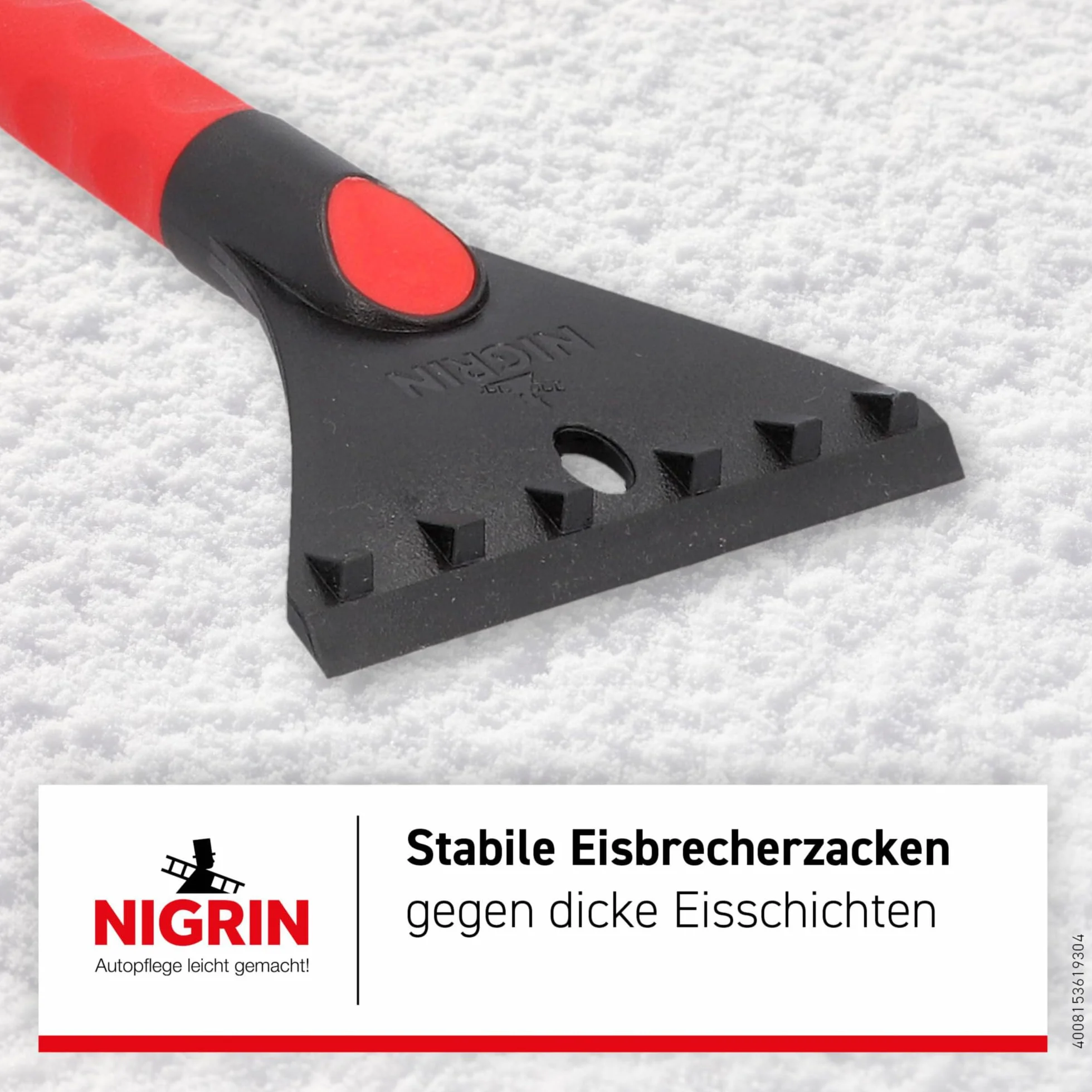 Nigrin Cepillo para nieve y rasqueta de hielo 6193