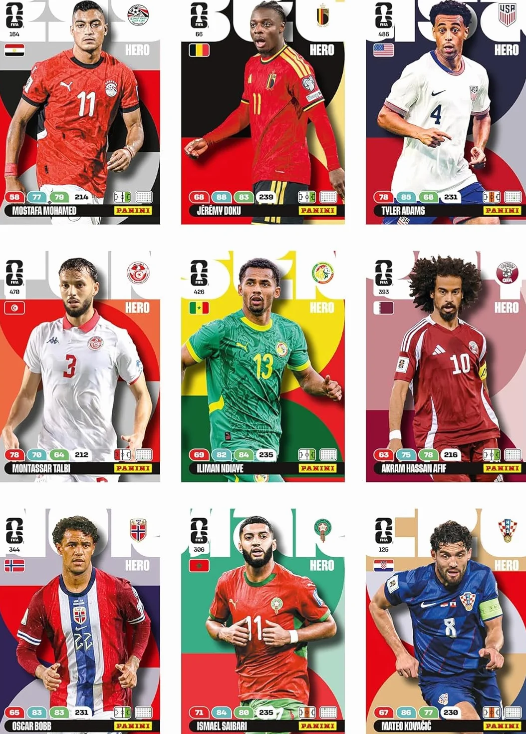 Panini FIFA 2026 Copa Mundial Trading Cards Blister 7 Fundas 4 Tarjetas Edición Limitada