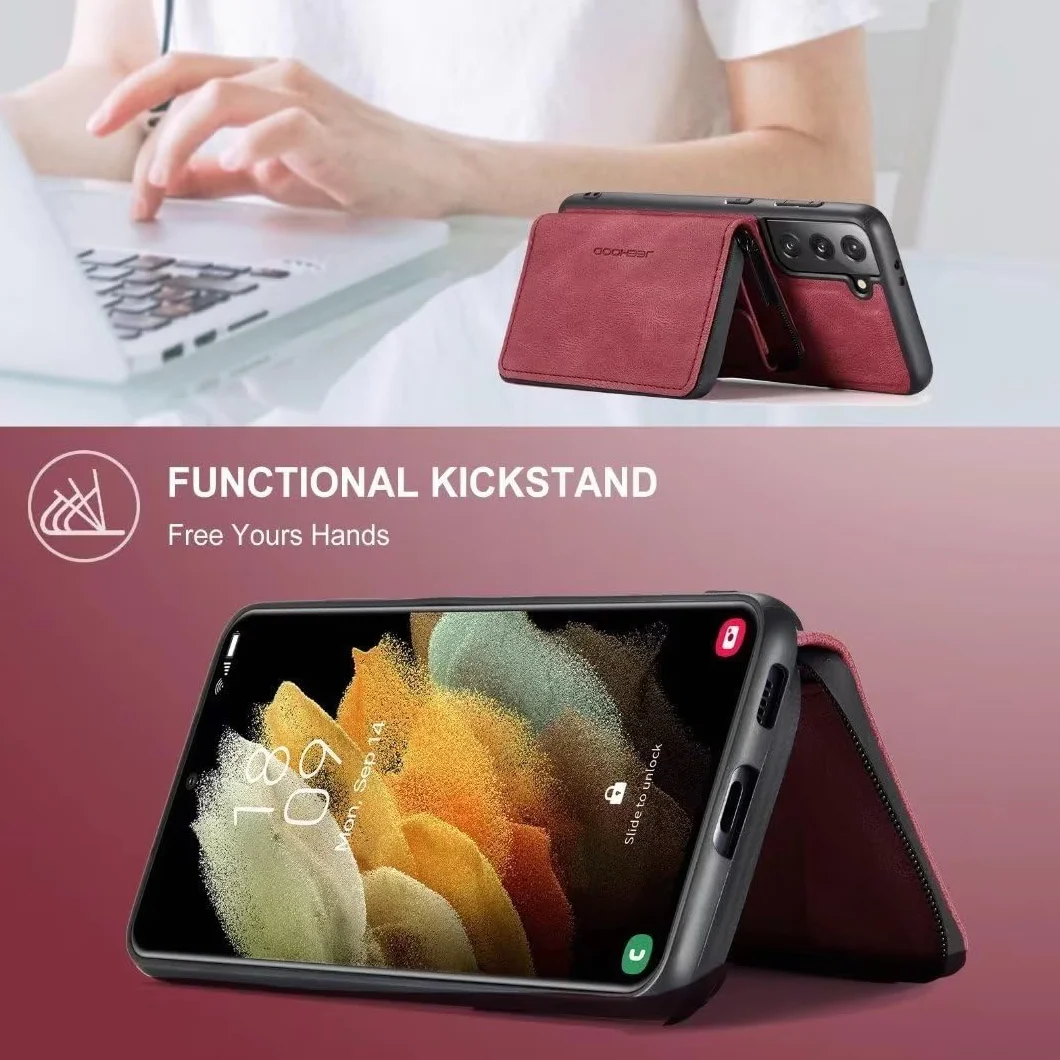 Funda Sony Xperia 5 III, cartera de cuero PU con cierre magnético, soporte, protección completa a prueba de golpes