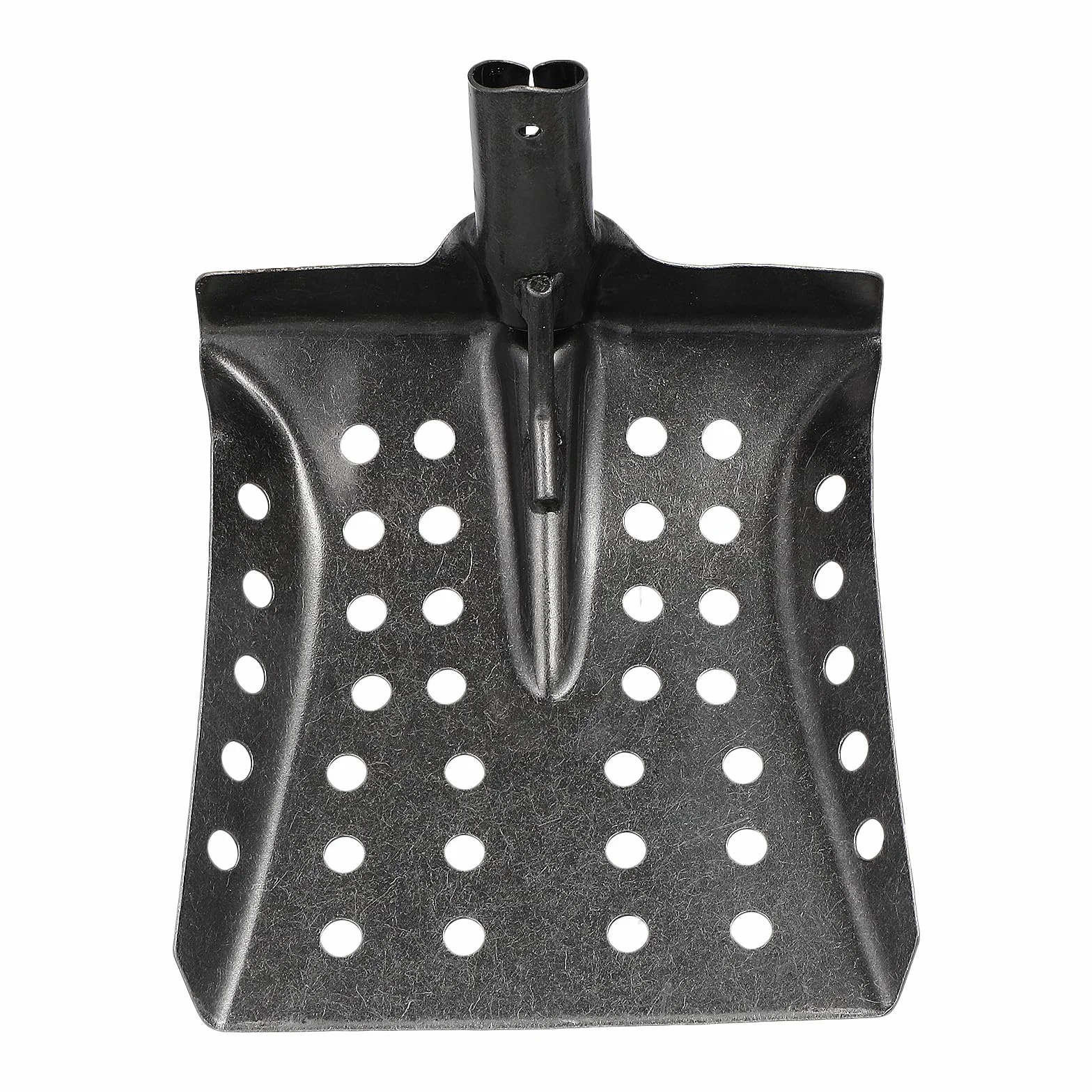 Pala para Tamizar Barro y Escombros Metálica, Herramienta para Limpieza de Desagües y Zanjas, Adecuado para Uso en Jardines y Mantenimiento de Huertos