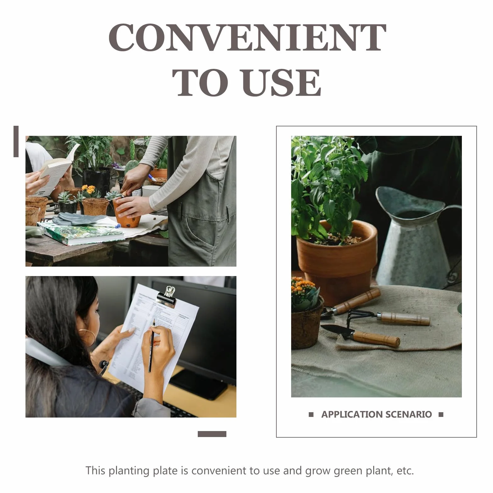 Olla para Plantar Jardín Diseño de 50 Agujeros, Bandeja de Germinación de Plantas Resistente Sequía y Material PP, Paquete de 10 Piezas para Cultivo Estable