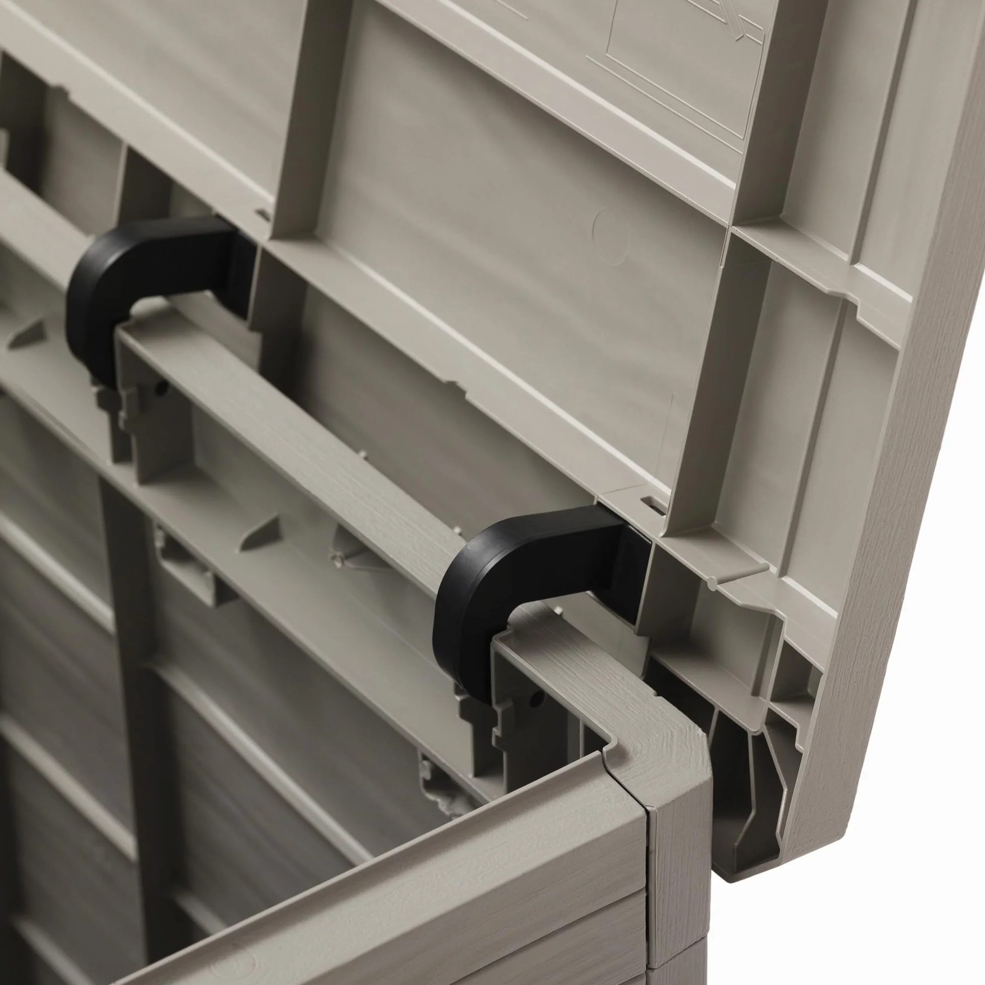 Toomax Multibox Woody's Baúl herramientas 160 L 77,5x44,5x52,7 cm plástico resistente UV gris pardo