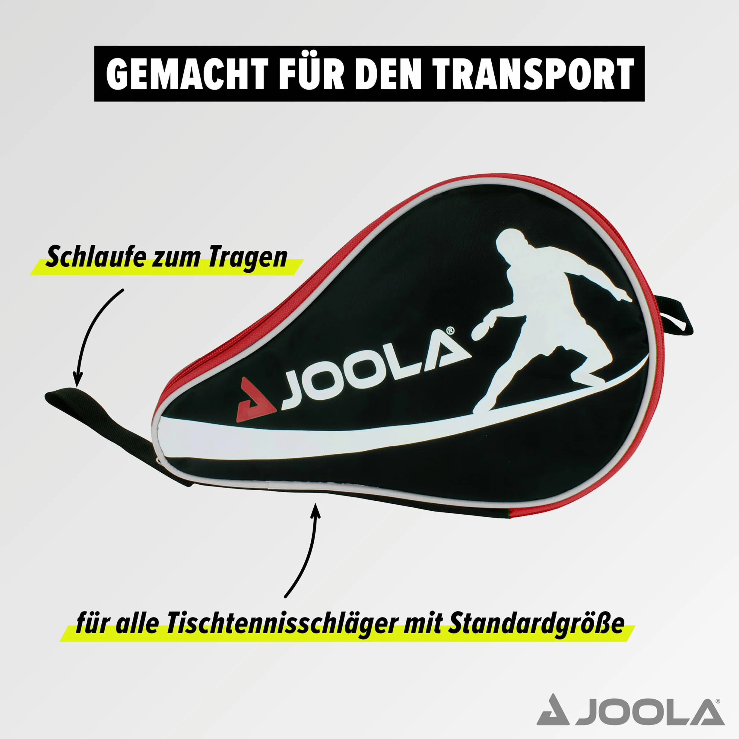 JOOLA Pocket Table Tennis Bat Cover