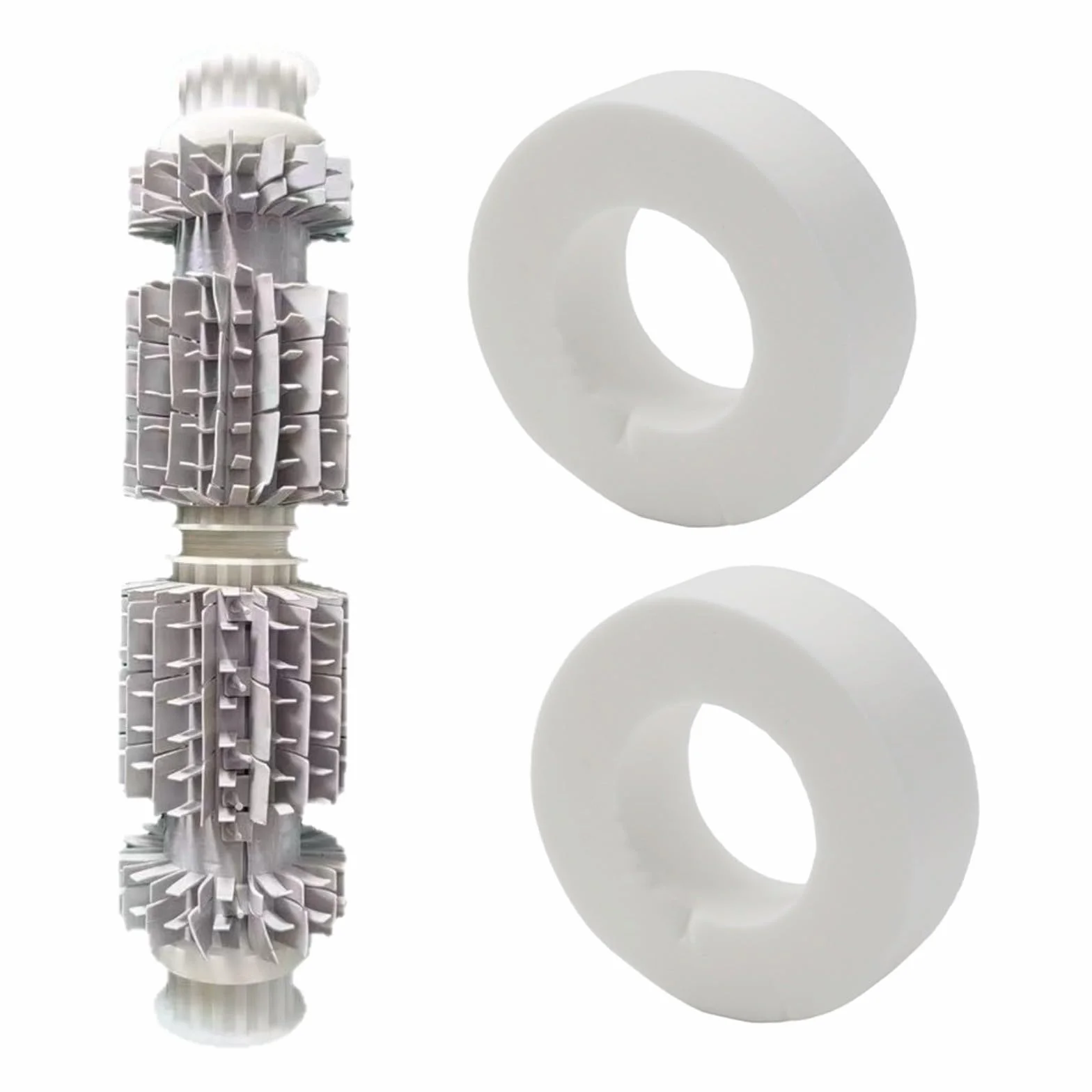 Kit de mantenimiento M400: tubo de rueda de PVC, cepillo de escombros y anillos de escalada compatibles con CC Plus, piezas de repuesto fáciles de instalar