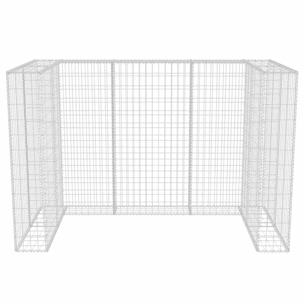 VidaXL Cesta Muro Gaviones Malla Metálica 180x100x120 cm