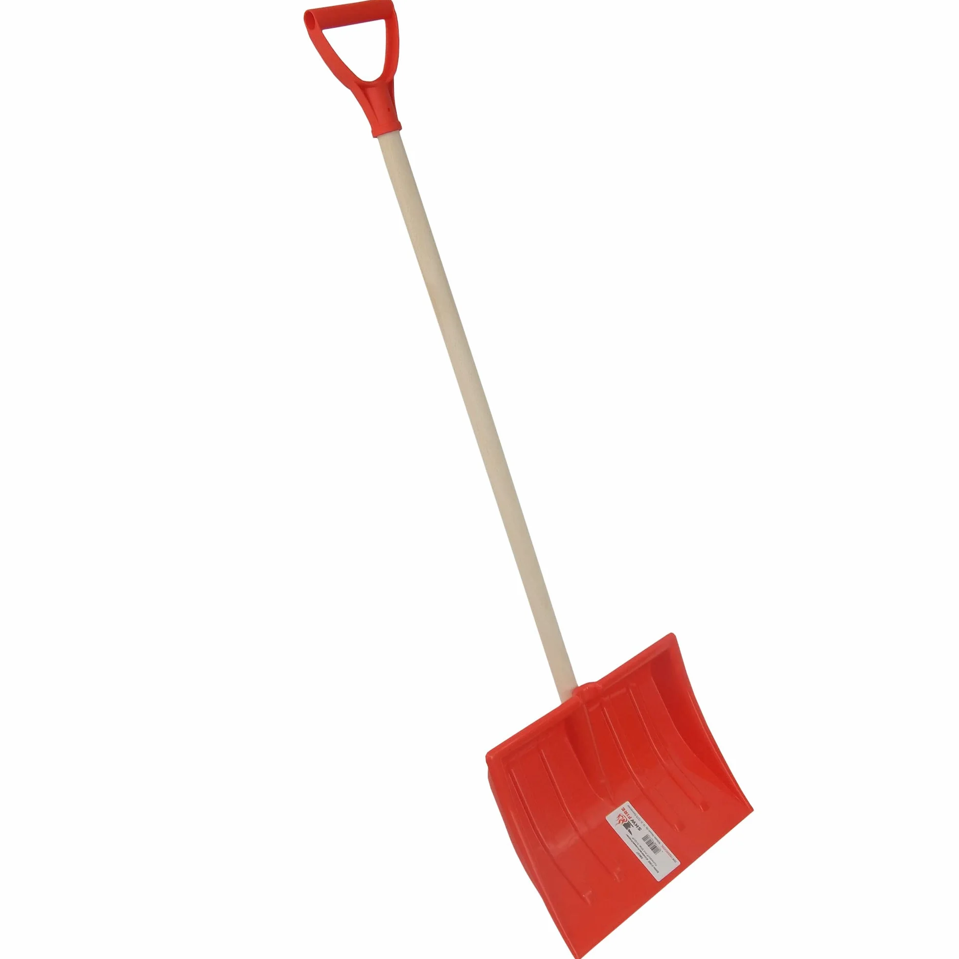 Shw-Fire Pala quitanieves 110 cm plástico madera mango redondo
