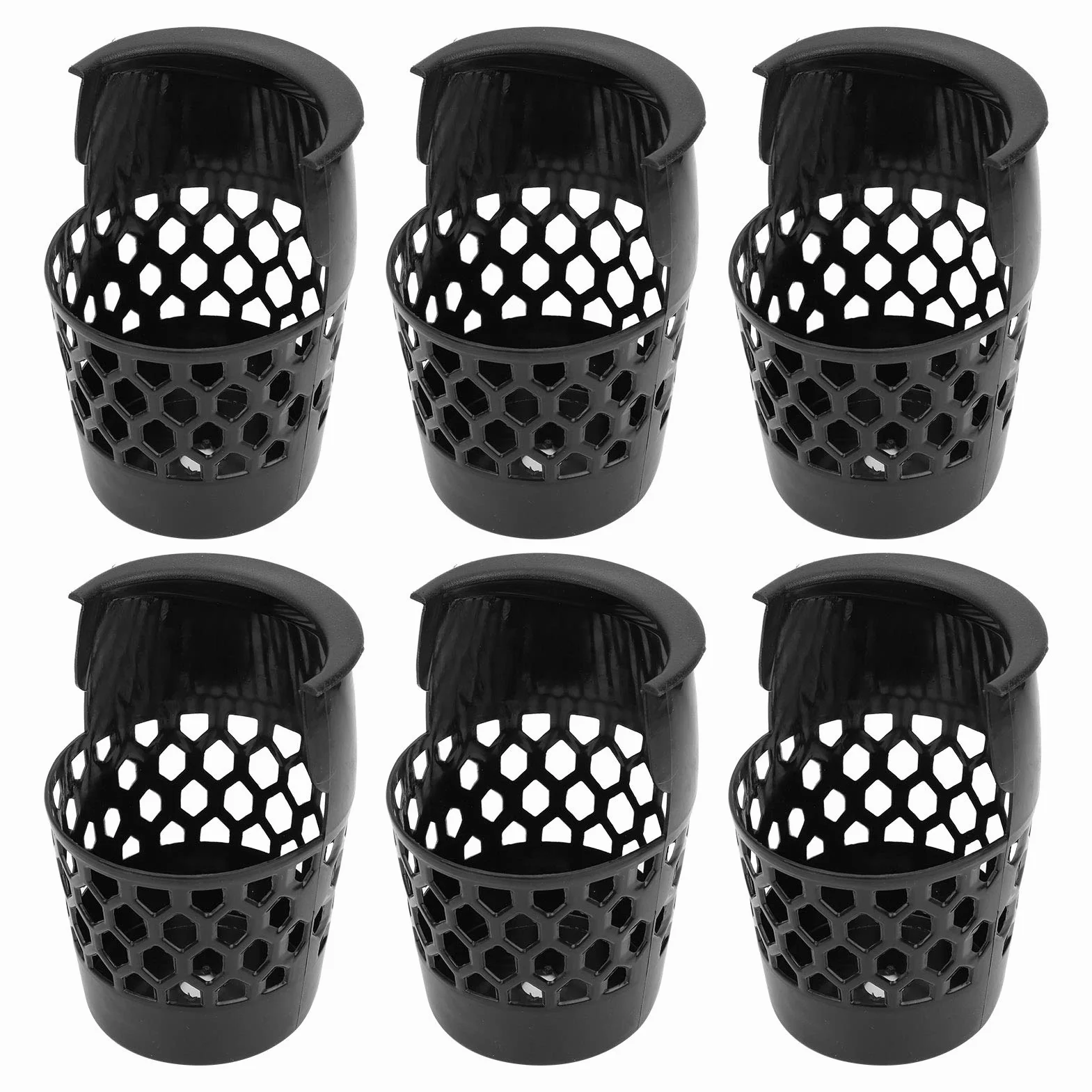 Bolsillos para mesa de billar 6 piezas redes de plástico accesorios
