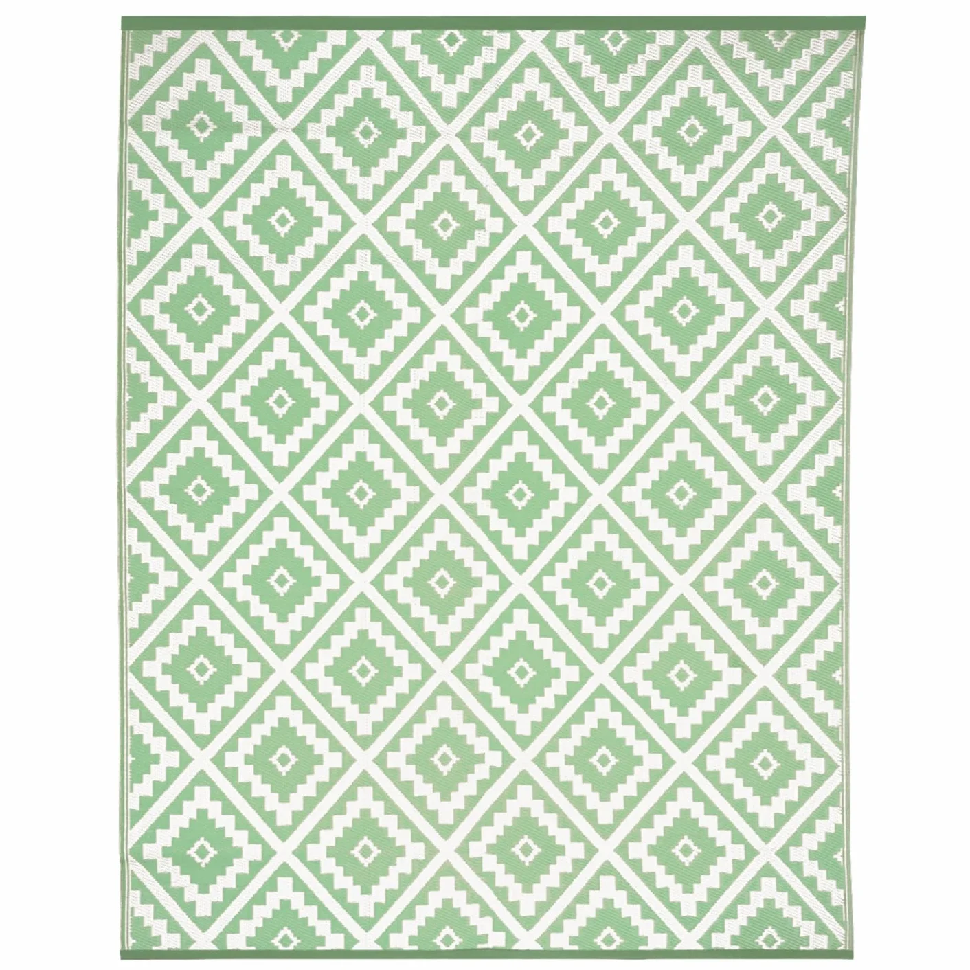 Alfombra exterior Bahamas verde salvia 180 x 280 cm