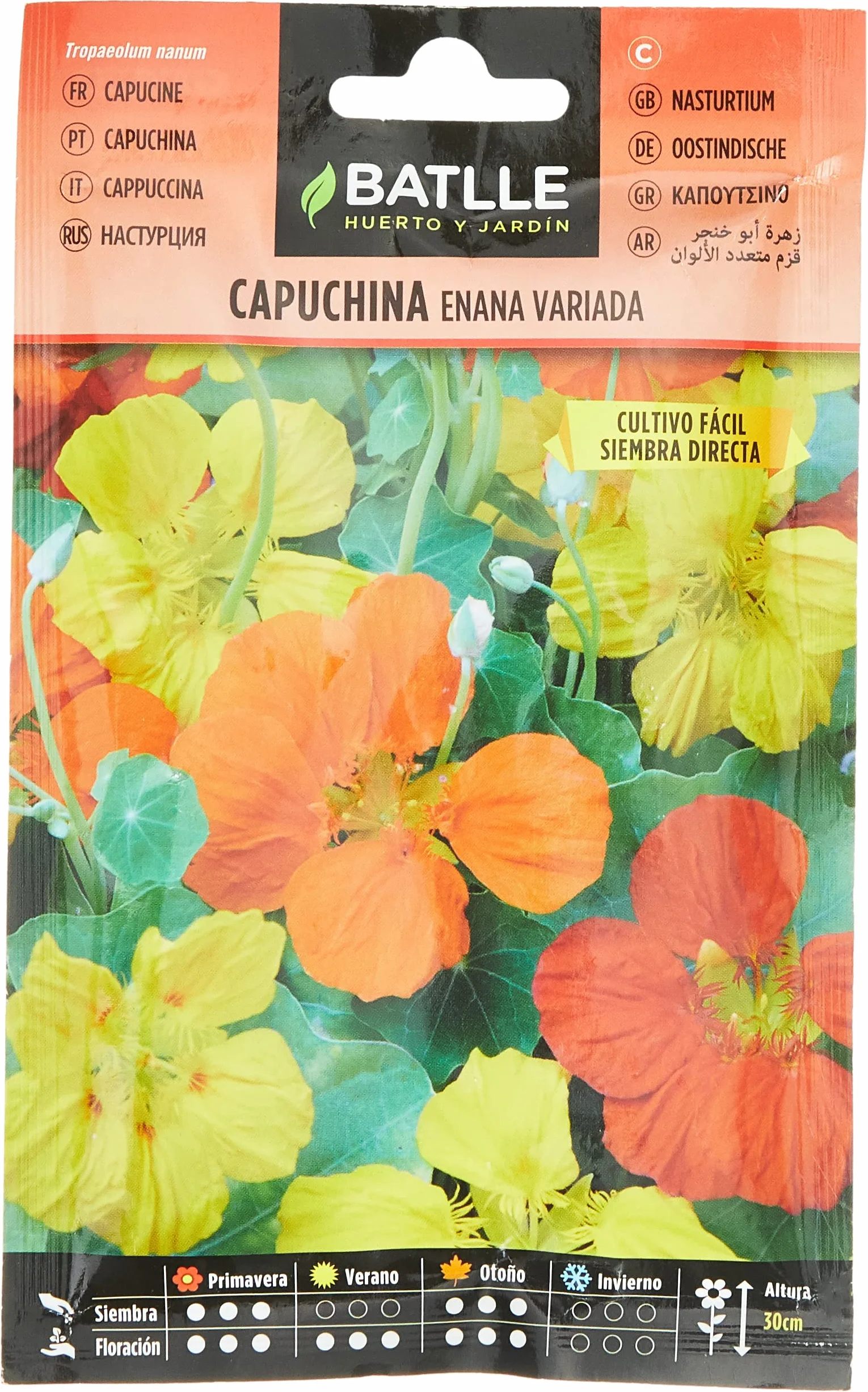 Semillas Batlle Capuchina ENANA Variada