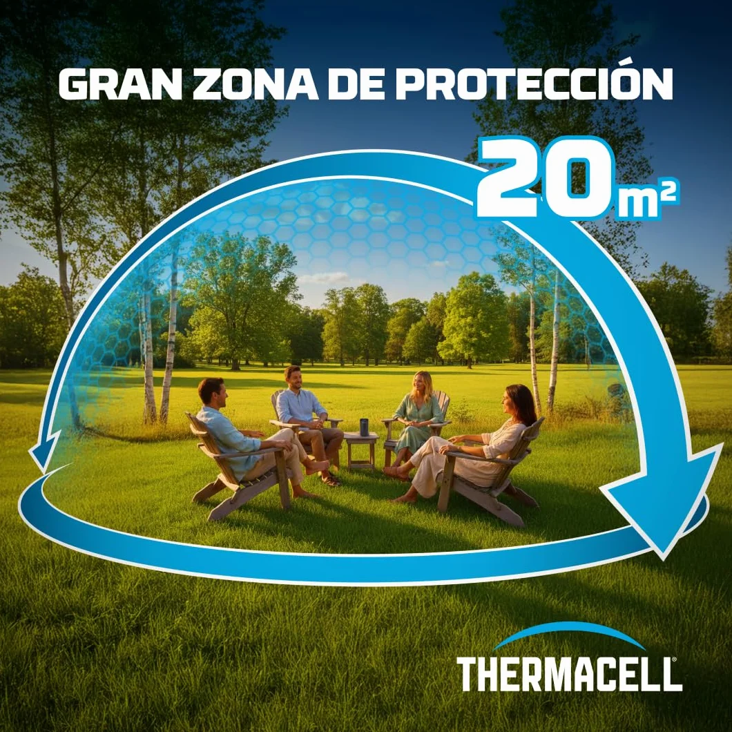 Thermacell Recambio Antimosquitos 20 m² 48 Horas