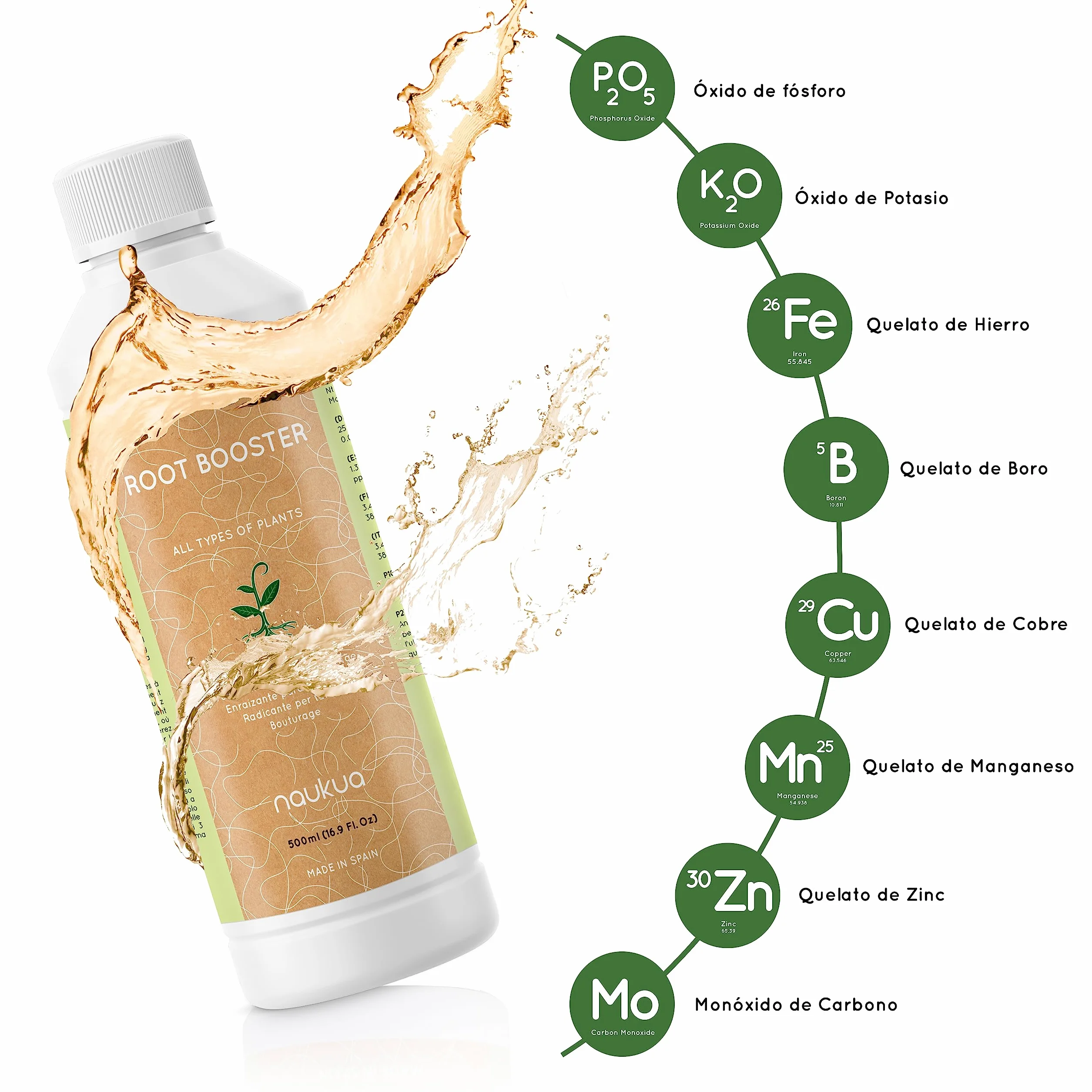 Enraizante para esquejes 500ml Bioestimulante para plantas y flores