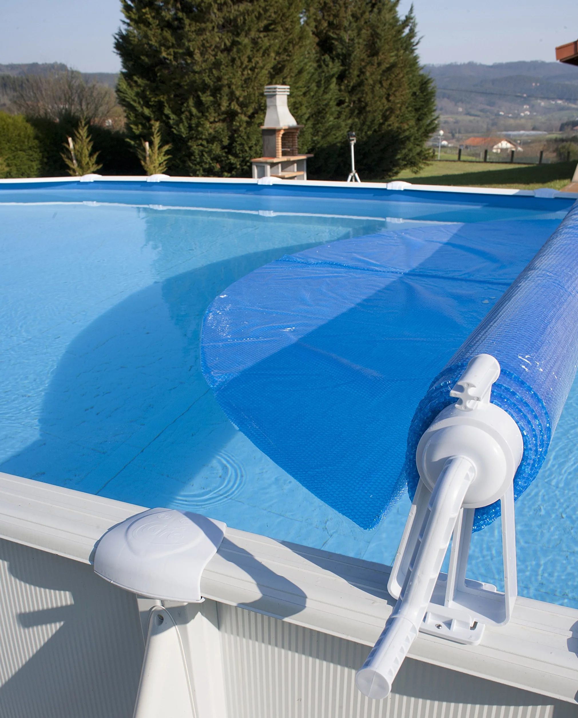 Enrollador para Piscinas Elevadas Ancho Máximo 6,00 m