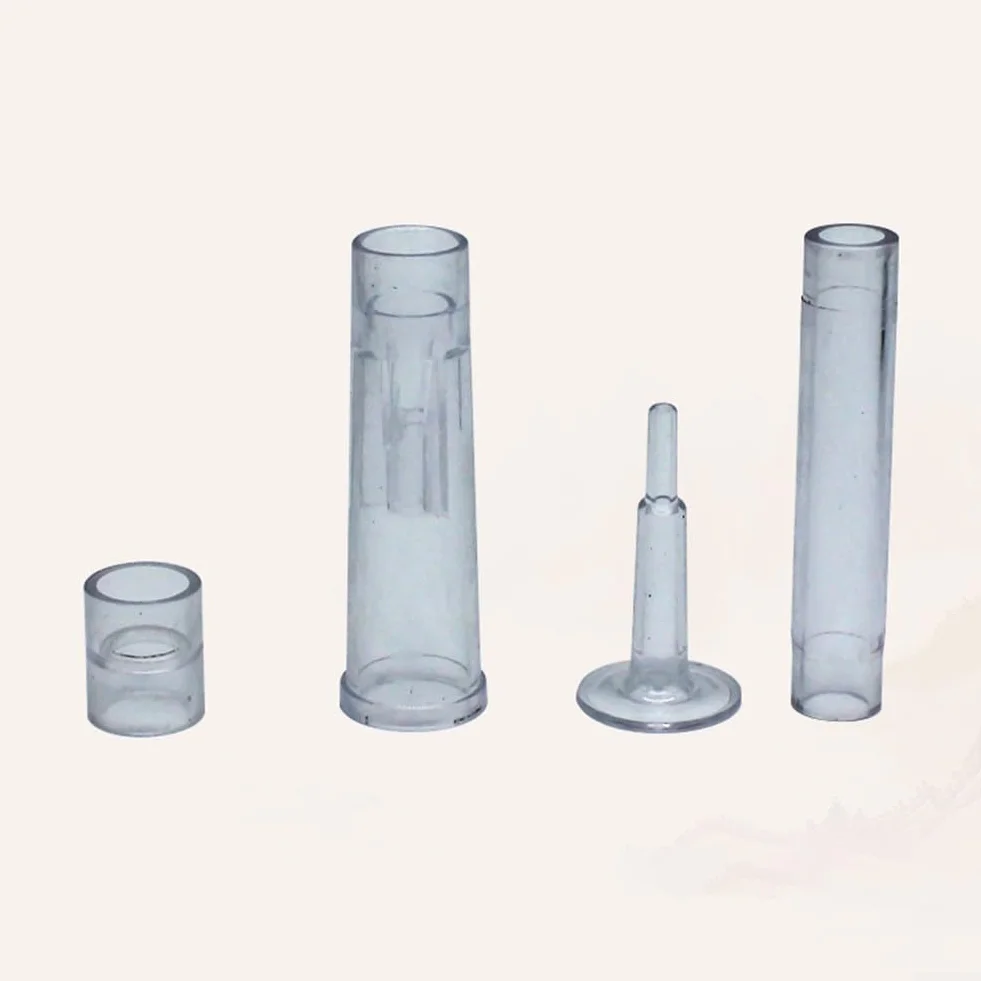Kit de 4 boquillas para mini fuente para bombas de circulación, transparente