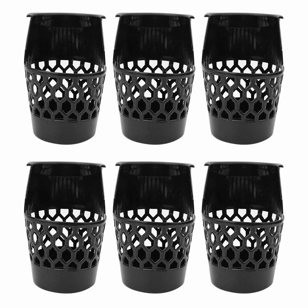Alomejor 6PCS Bolsillos de Billar Cestas Redes para Mesa de Billar Tamaño Estándar