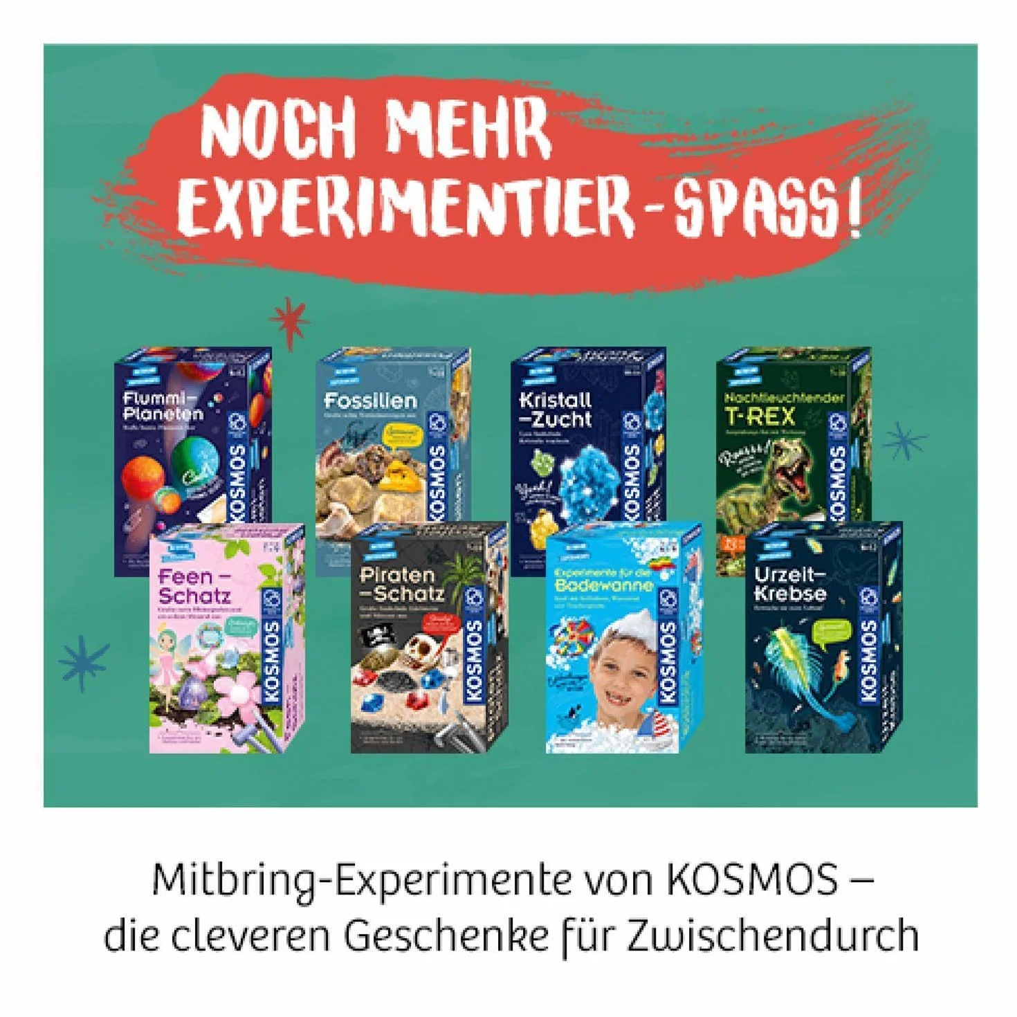 Kosmos 657802 Mimosa Jardín Juego Completo con Mini Invernadero Experimento de Tracción para Niños 6-10 Años Teal/Verde Turquesa