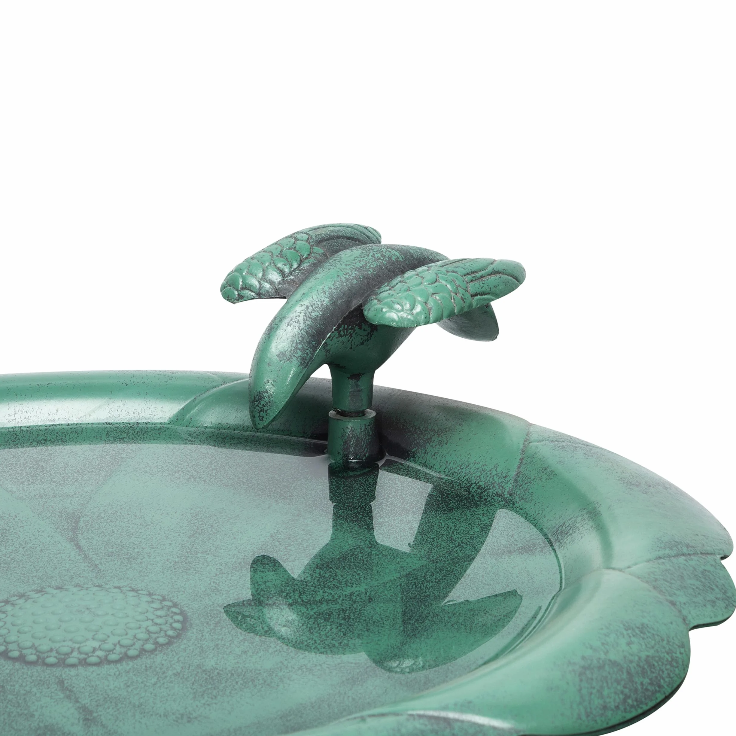 Alpine TEC114 Corporation Bañera para pájaros 79 cm Verde Flores