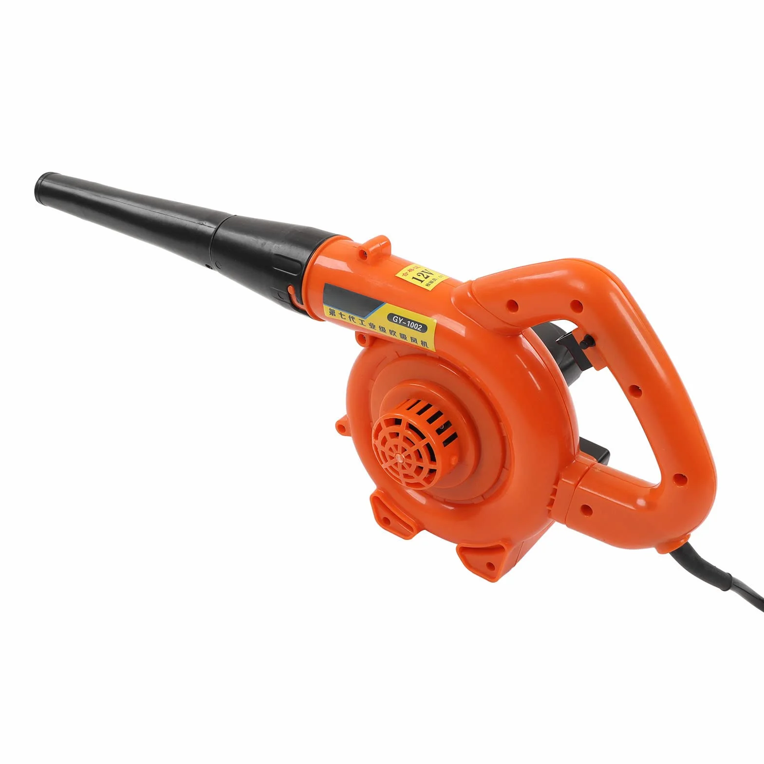 Soplador de Hojas Eléctrico, Soplador Eléctrico de Mano Liviano con Motor Potente de 12 V / 24 V, Mini Máquina Sopladora de Hojas para el Cuidado del Césped, Soplar Hojas y Nieve (12V)