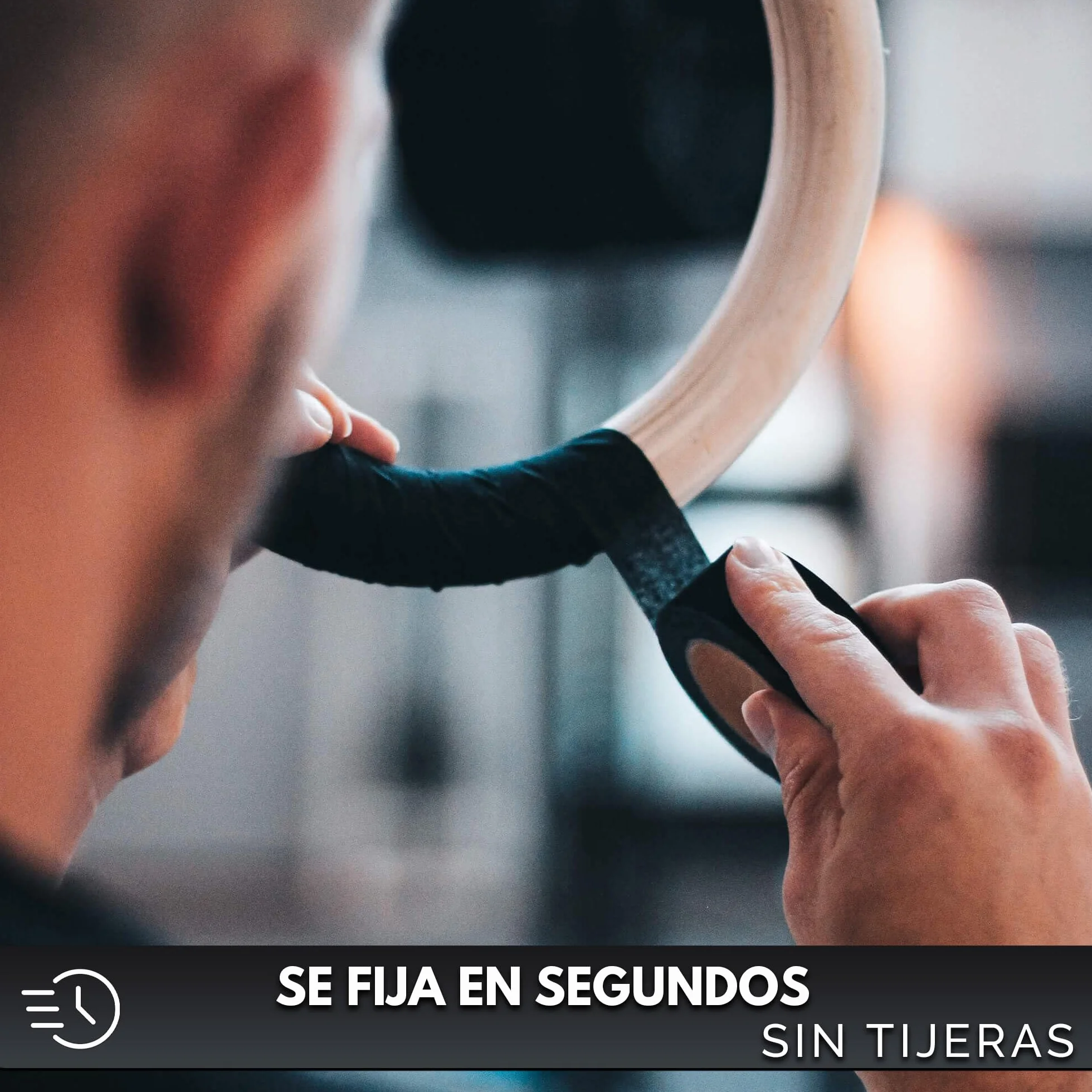 GORNATION Cinta de Agarre Antideslizante para Mancuernas, Anillas y Barras de Dominadas