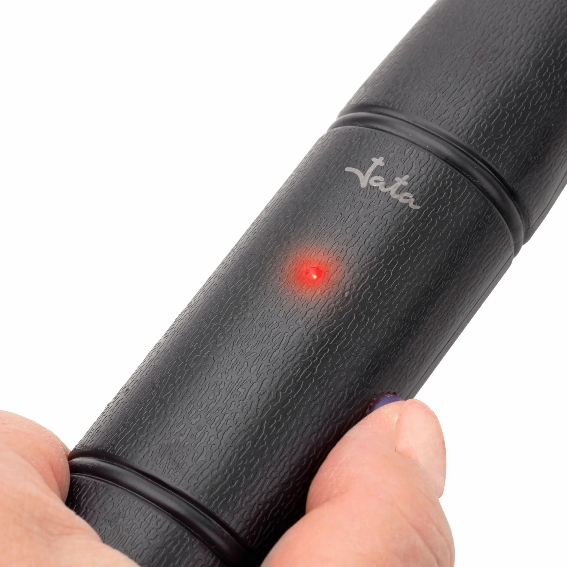 JATA HOGAR MOST3554 Raqueta Eléctrica Matamosquitos, Mata Insectos con Descarga, Red de Seguridad, Pilas AA