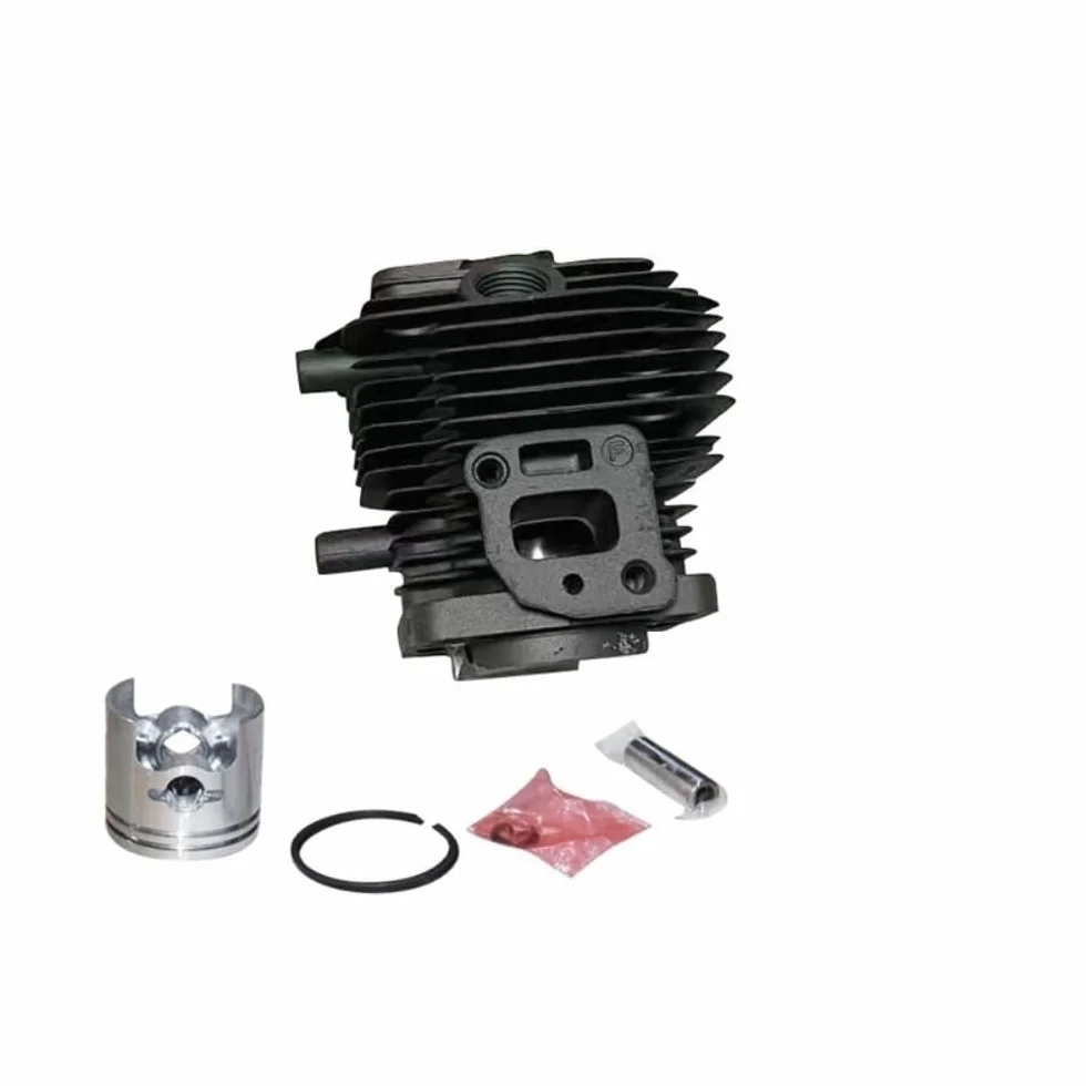 Accesorios Kit de pistón de Cilindro de 32 mm Compatible con TH23, TS750, TM3200K, Cepillo de setos, Anillos de pistón, Clip de Pasador de Repuesto.