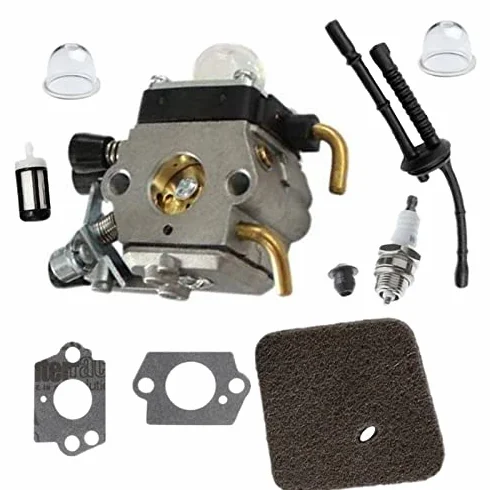 Kit de carburador para Stihl HS45 FS55 FS310 cortasetos motosierra Zama C1Q-S169B 4140 120 0619 herramienta de jardín filtro de combustible de repuesto (Color : China)