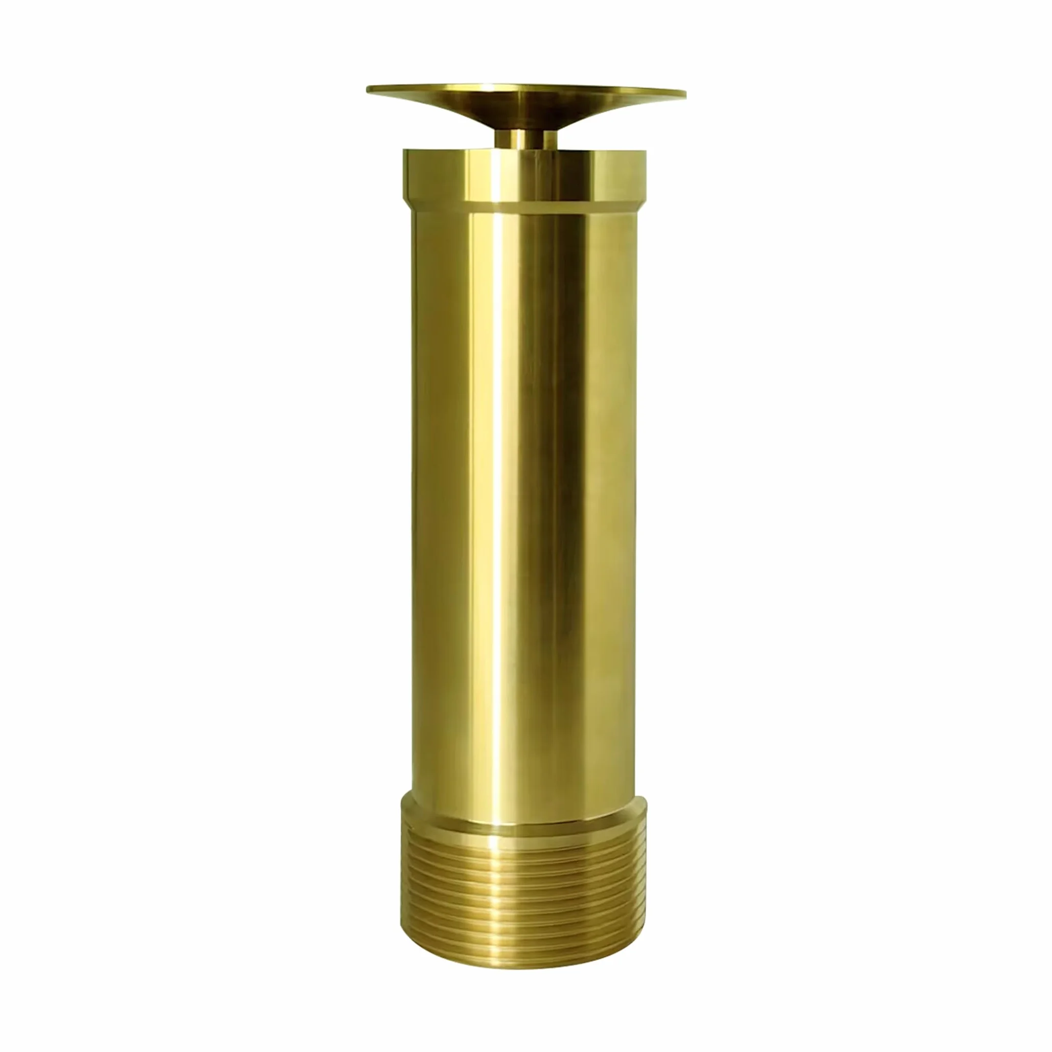 Cabezales de boquilla de fuente ajustables de latón, boquilla de pulverización de fuente de campana de agua, crea hermosas imágenes para estanques de jardín y patios FN08 (2 pulgadas - DN50)