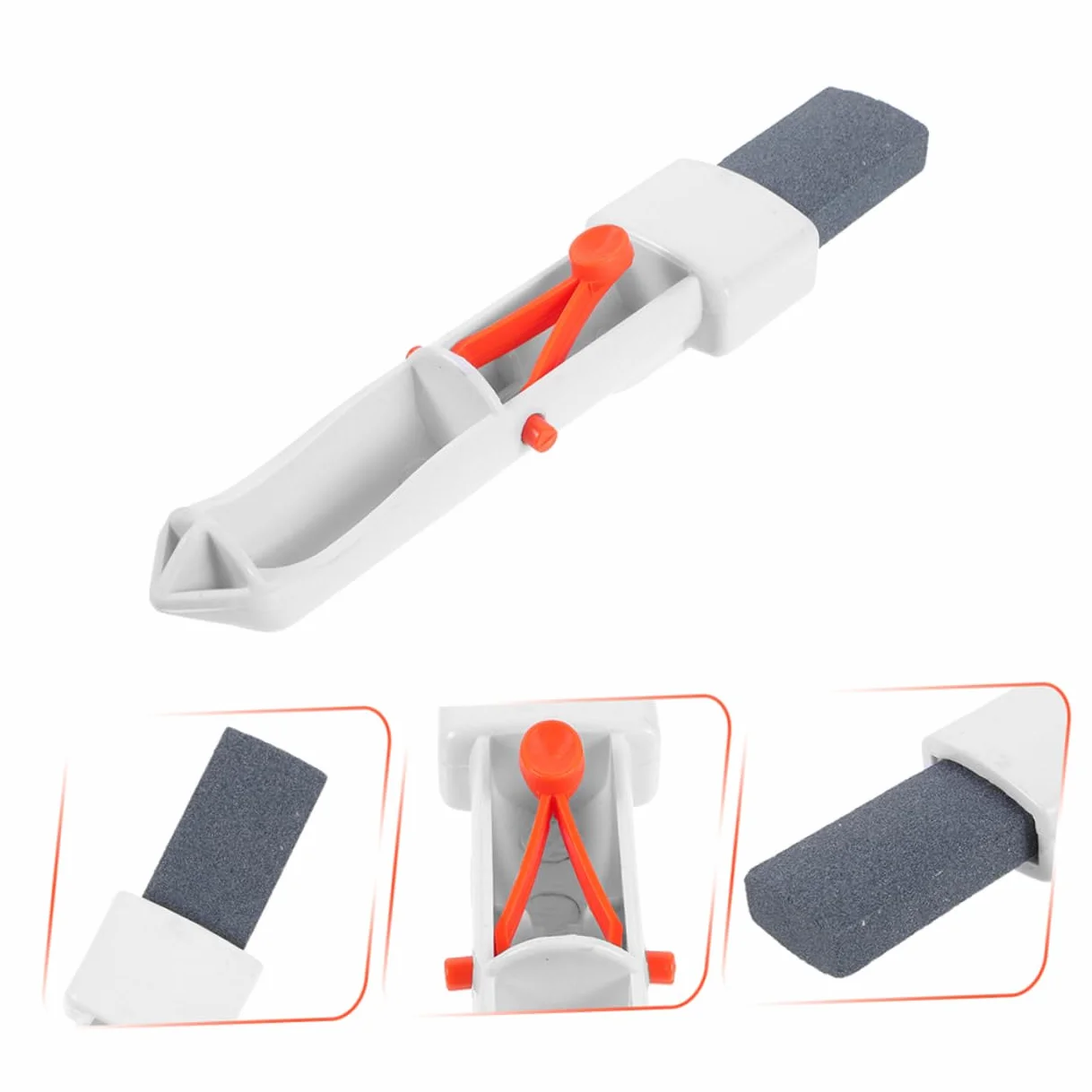 Piedra Pómez para Piscina SPA con Mango Clip En V Eliminador de Manchas de Óxido 2 Uds