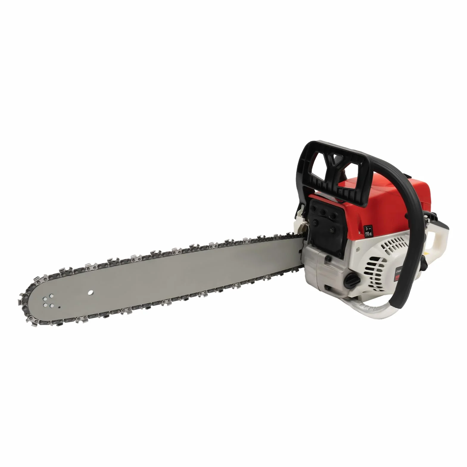 Motosierra 52cc 2.0kW 51cm 7500 rpm 2 tiempos tapa freno gasolina motosierra | Motosierra de gasolina Interruptor doble puerta de freno mango ergonómico lubricación automática mezcla 25:1 jardín forestal