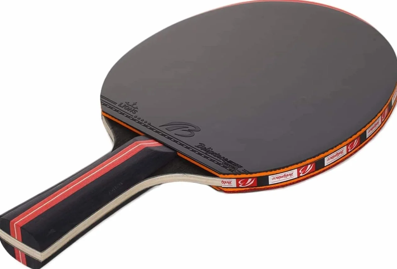 Set de Tenis de Mesa Amaza Palas Ping Pong - 2 Raquetas y 3 Pelotas, Paleta de 7 Capas Madera de Álamo + Esponja 2 mm